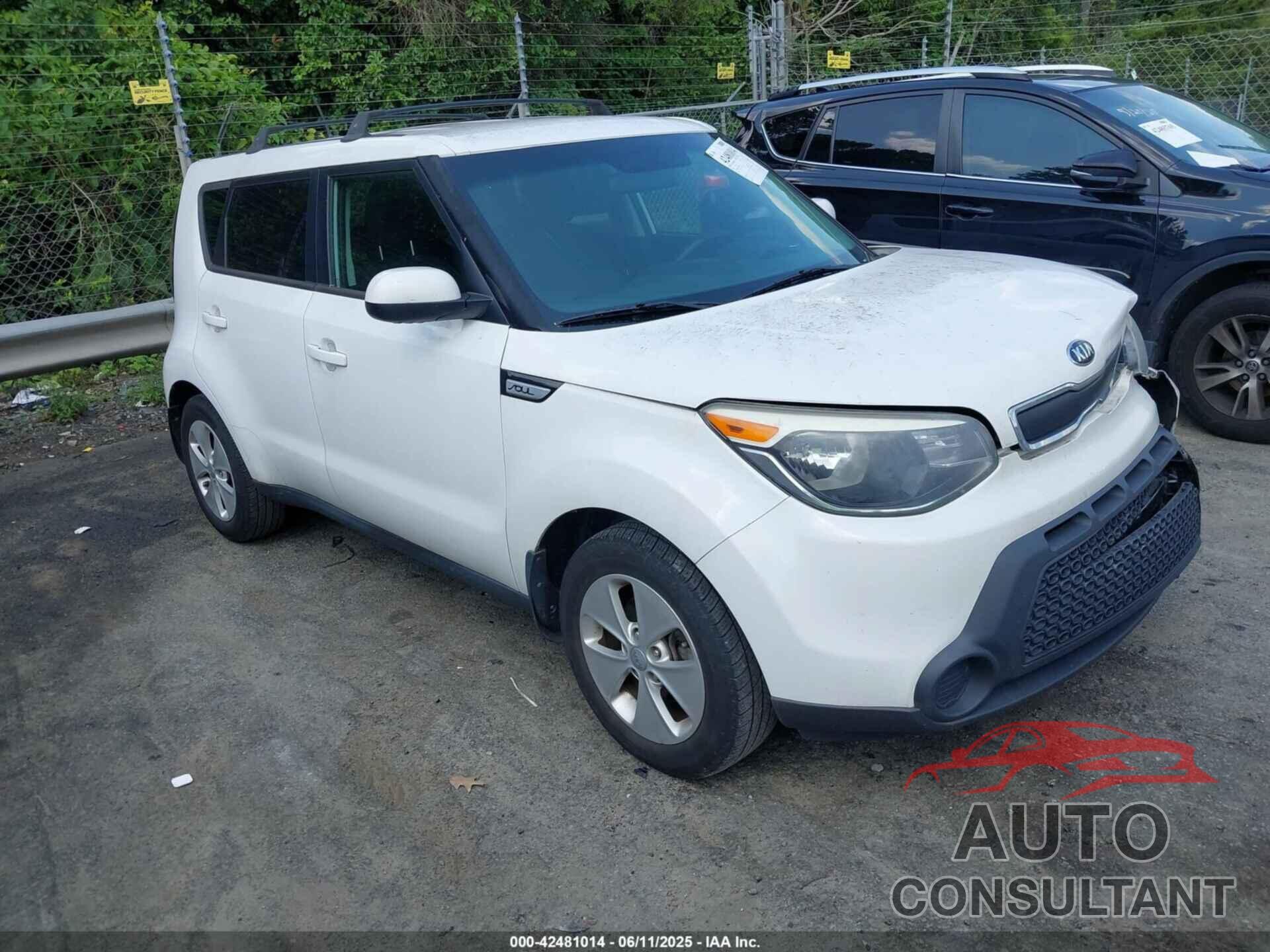 KIA SOUL 2015 - KNDJN2A2XF7128666