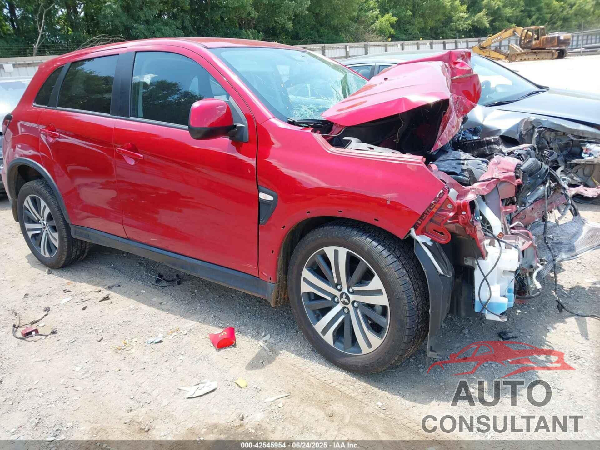 MITSUBISHI OUTLANDER SPORT 2022 - JA4ARUAU6NU022159