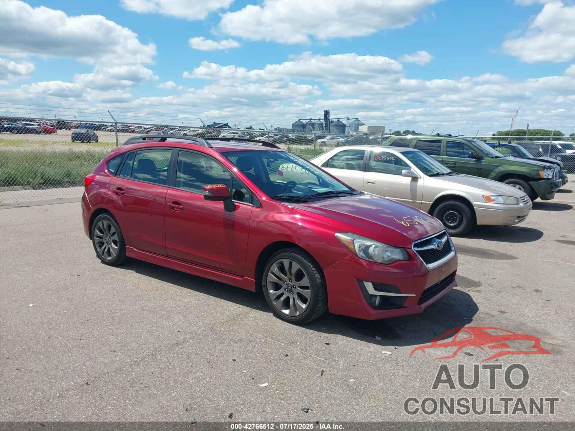 SUBARU IMPREZA 2015 - JF1GPAT60F8303246