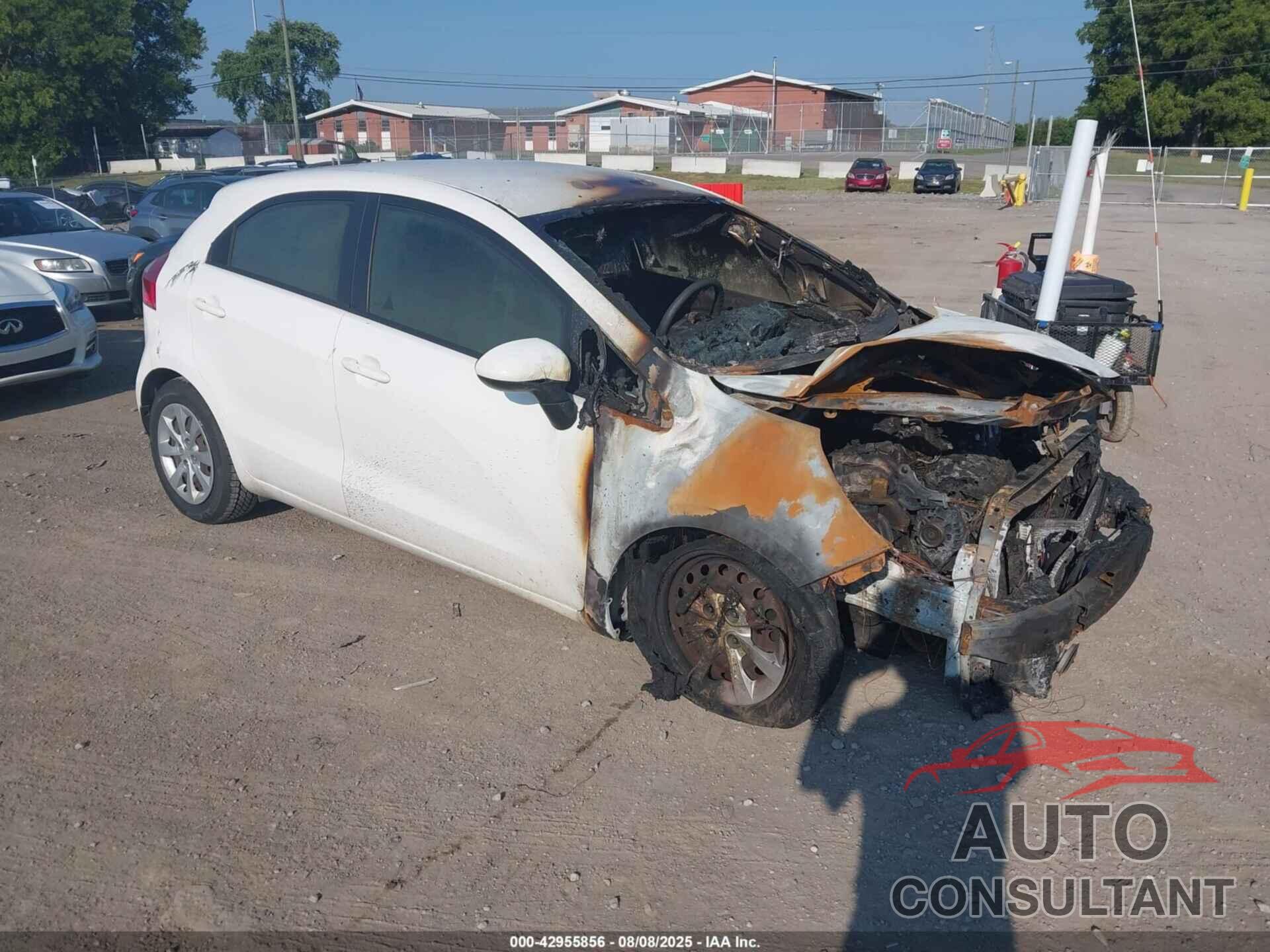KIA RIO 2013 - KNADN5A3XD6211733