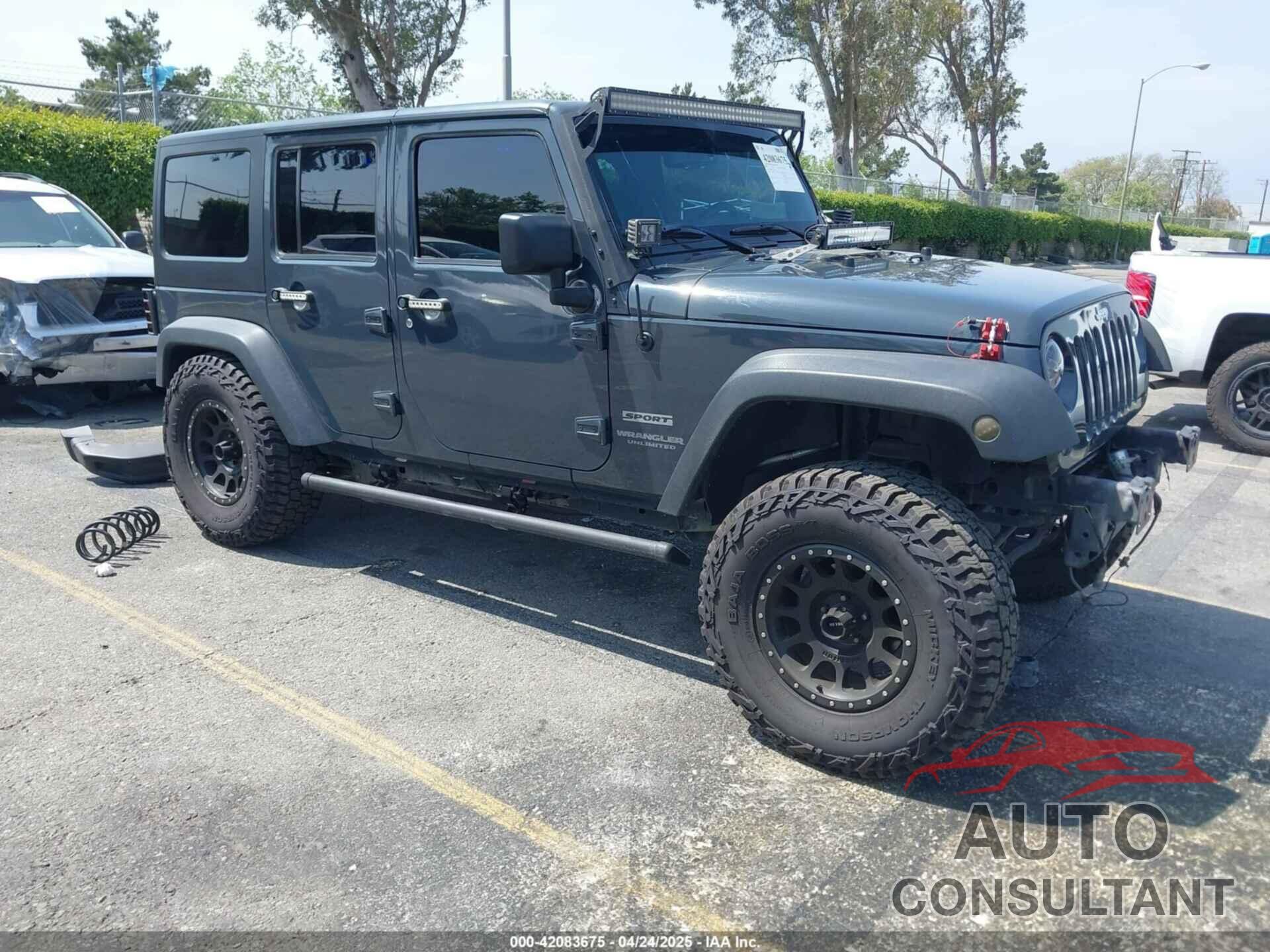 JEEP WRANGLER UNLIMITED 2017 - 1C4BJWDG9HL678238