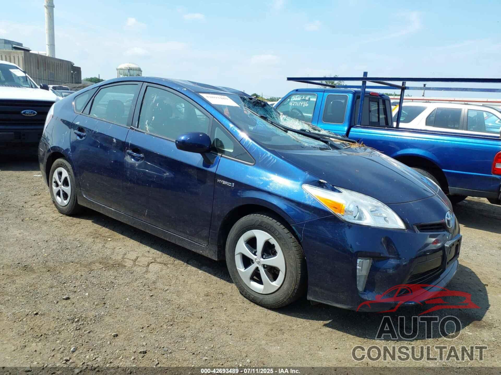 TOYOTA PRIUS 2012 - JTDKN3DU3C1609459