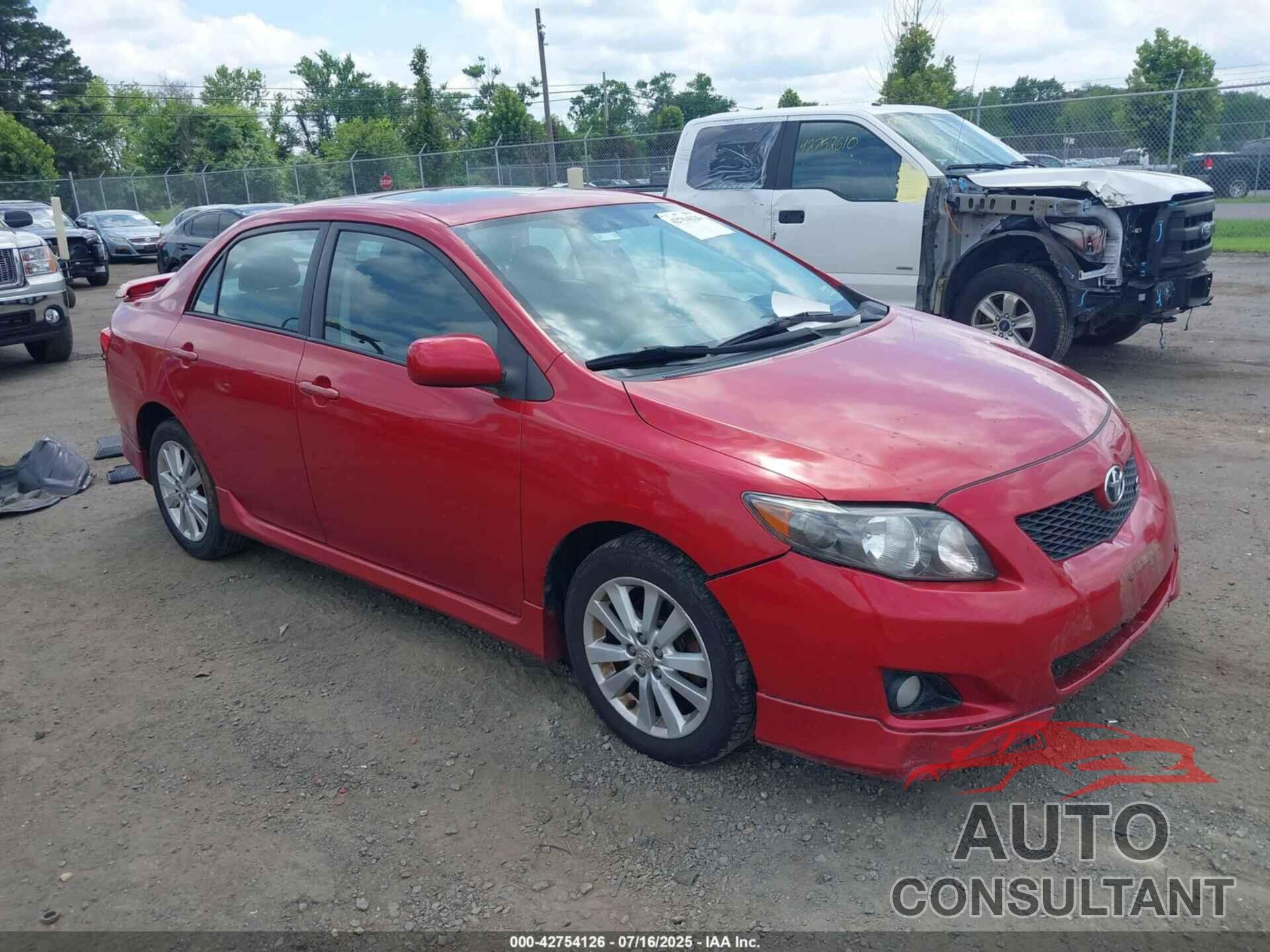 TOYOTA COROLLA 2010 - 2T1BU4EE4AC515888