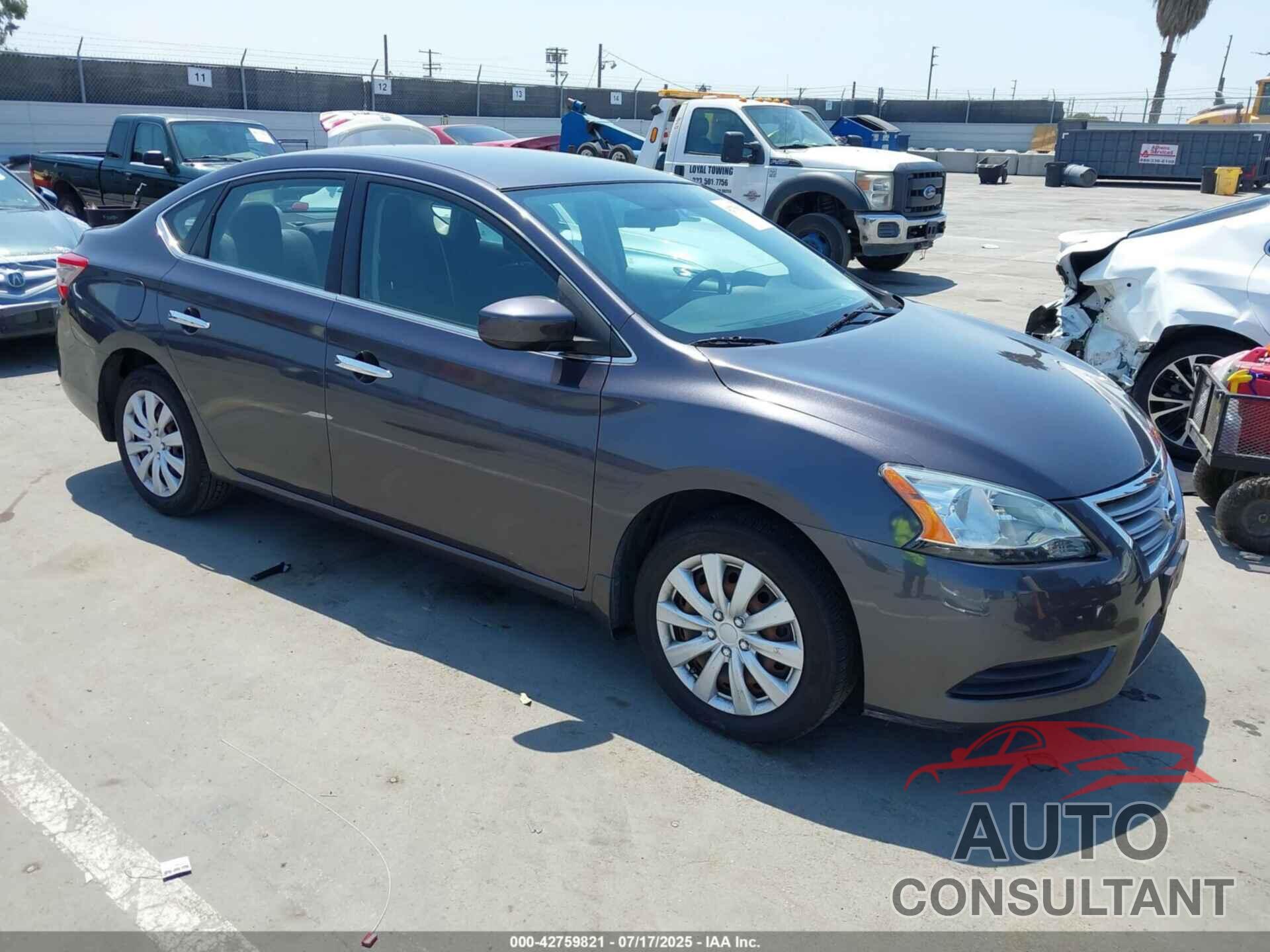 NISSAN SENTRA 2015 - 3N1AB7AP3FL666402