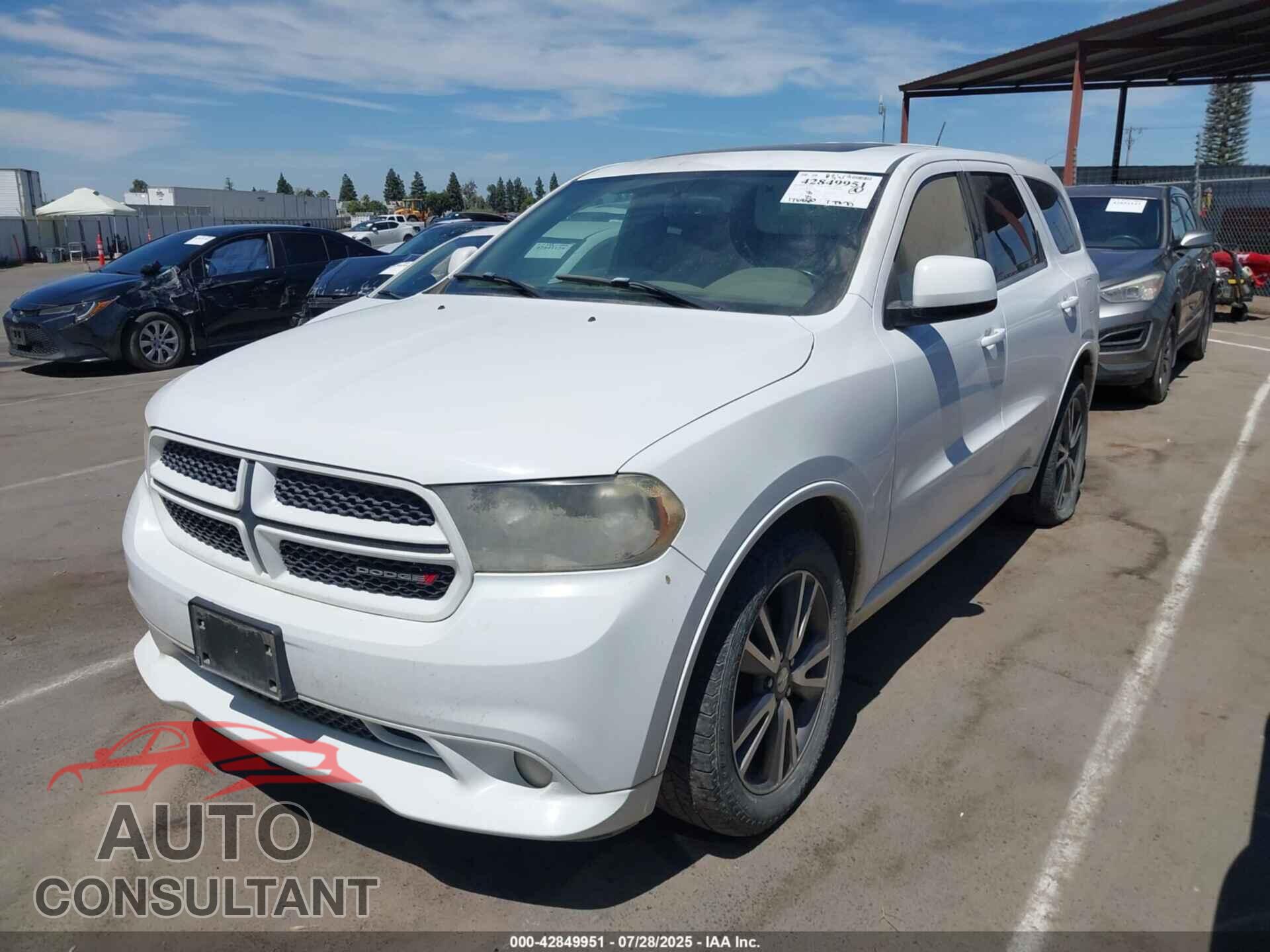 DODGE DURANGO 2013 - 1C4RDHAG4DC673948