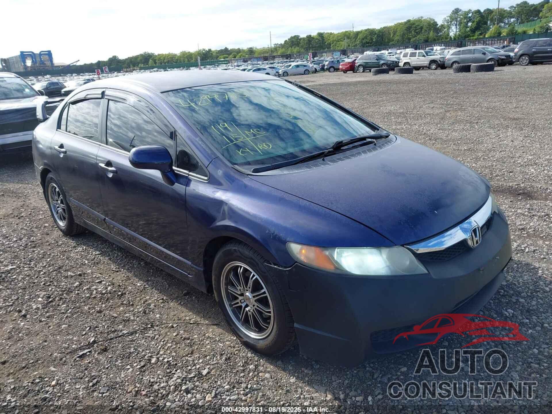 HONDA CIVIC 2010 - 2HGFA1F57AH551685