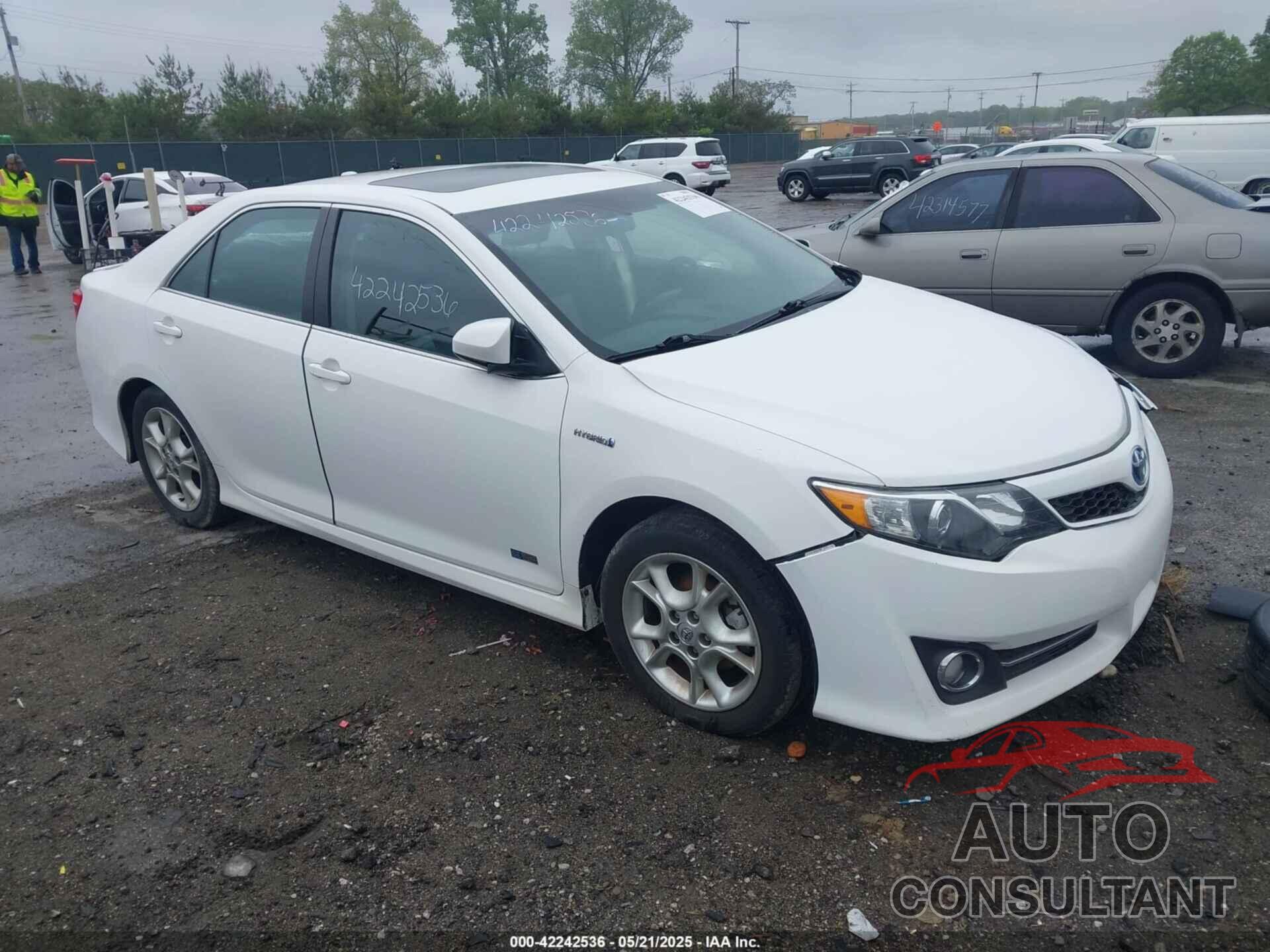 TOYOTA CAMRY HYBRID 2014 - 4T1BD1FK2EU126870