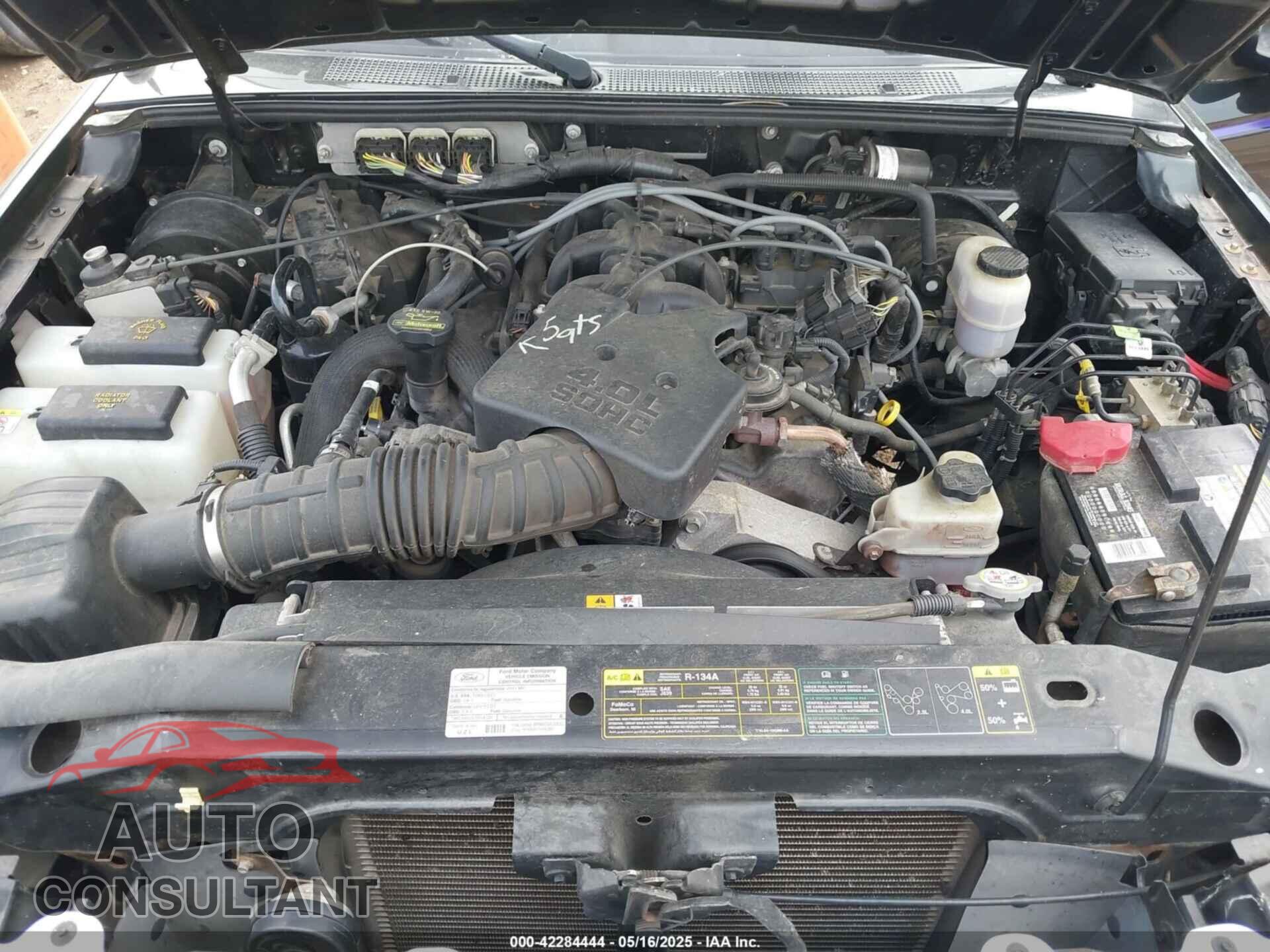 FORD RANGER 2011 - 1FTLR4FE2BPA54777