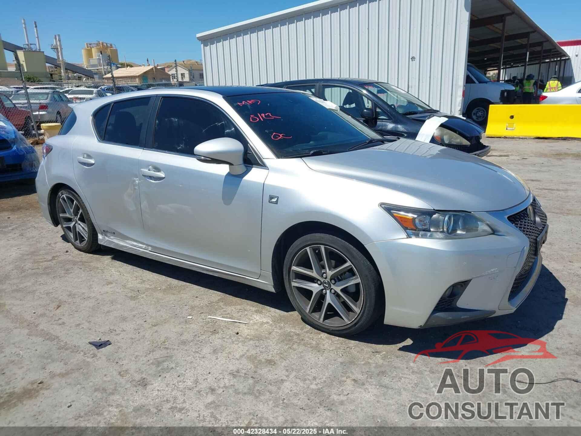 LEXUS CT 200H 2015 - JTHKD5BHXF2248376