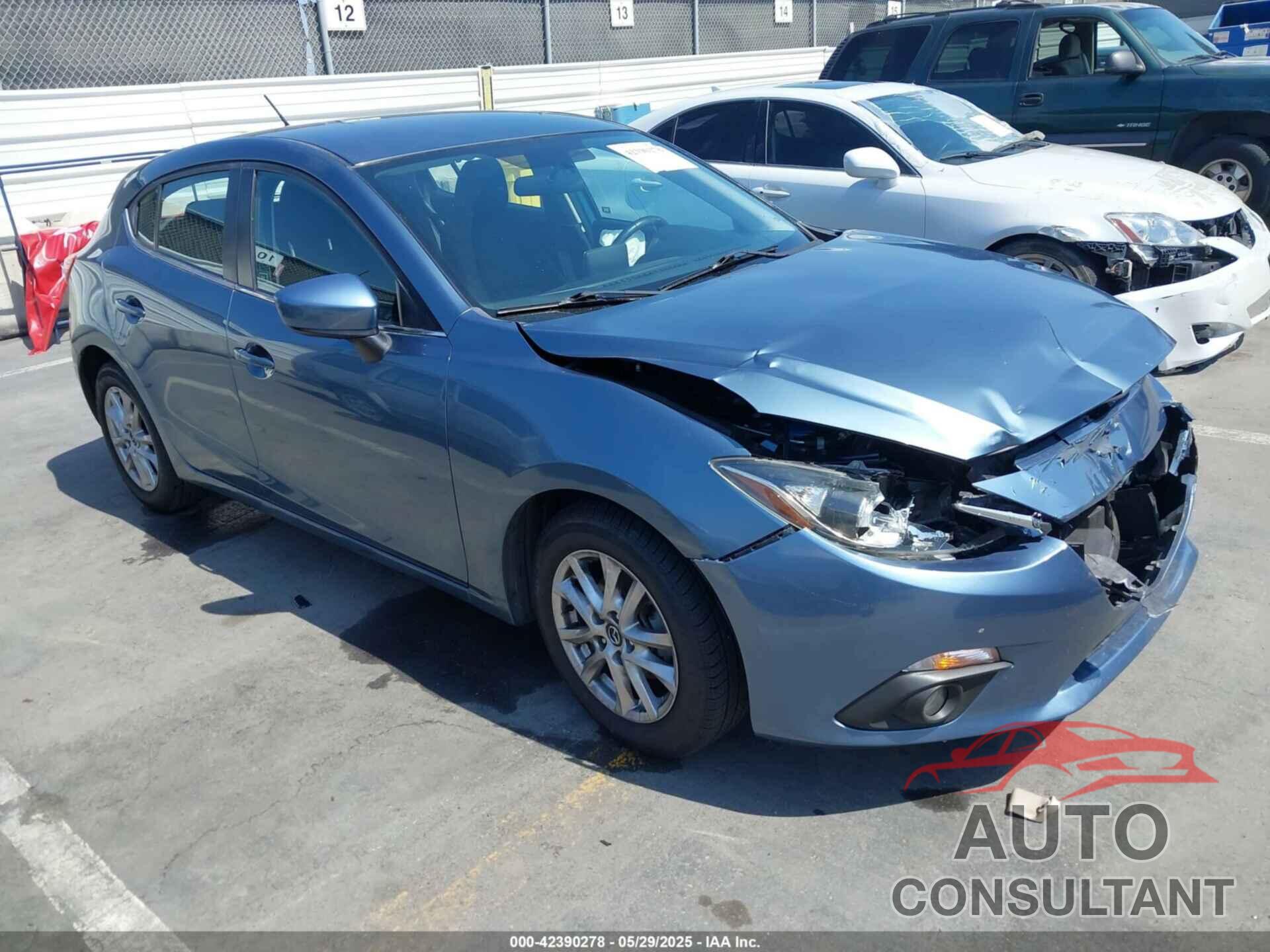 MAZDA MAZDA3 2015 - JM1BM1L75F1261347