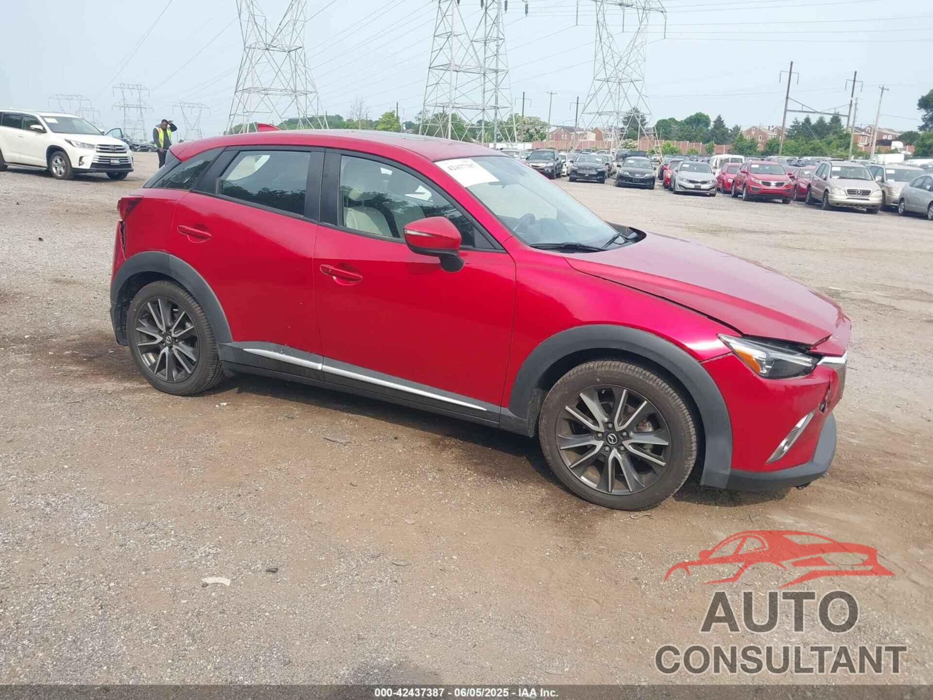 MAZDA CX-3 2016 - JM1DKBD74G0108128