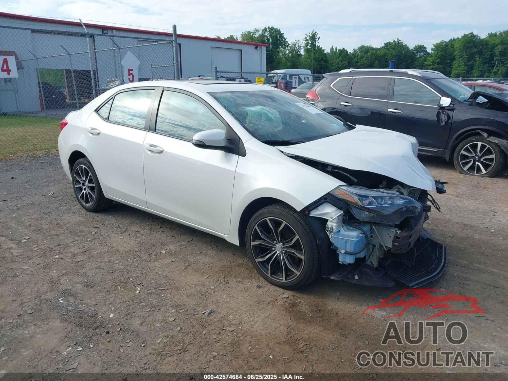 TOYOTA COROLLA 2017 - 5YFBURHE0HP583446