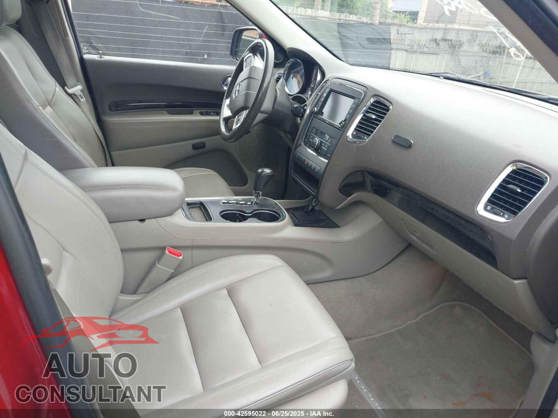 DODGE DURANGO 2013 - 1C4RDJDGXDC614275