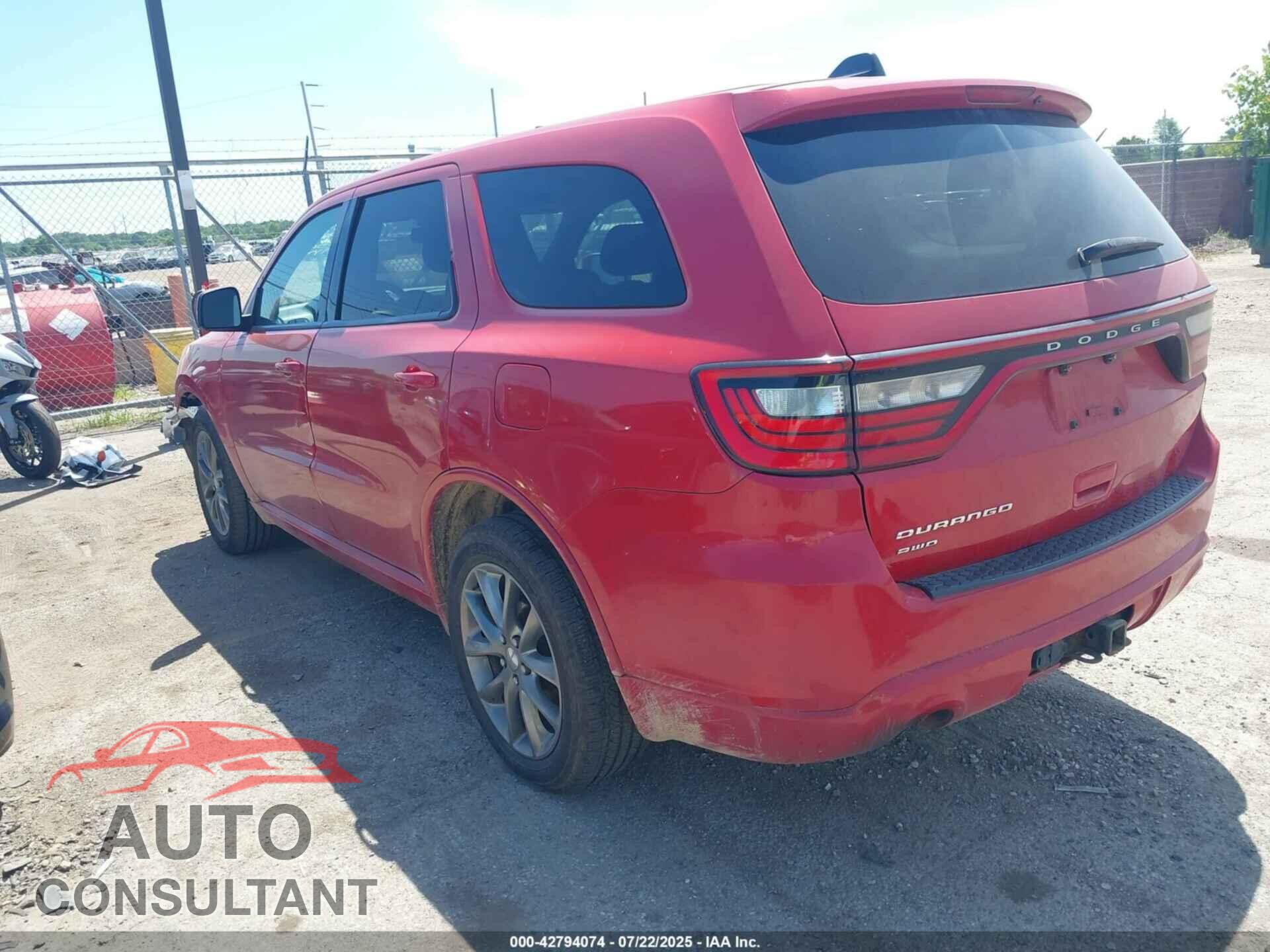 DODGE DURANGO 2014 - 1C4RDJAG4EC500021