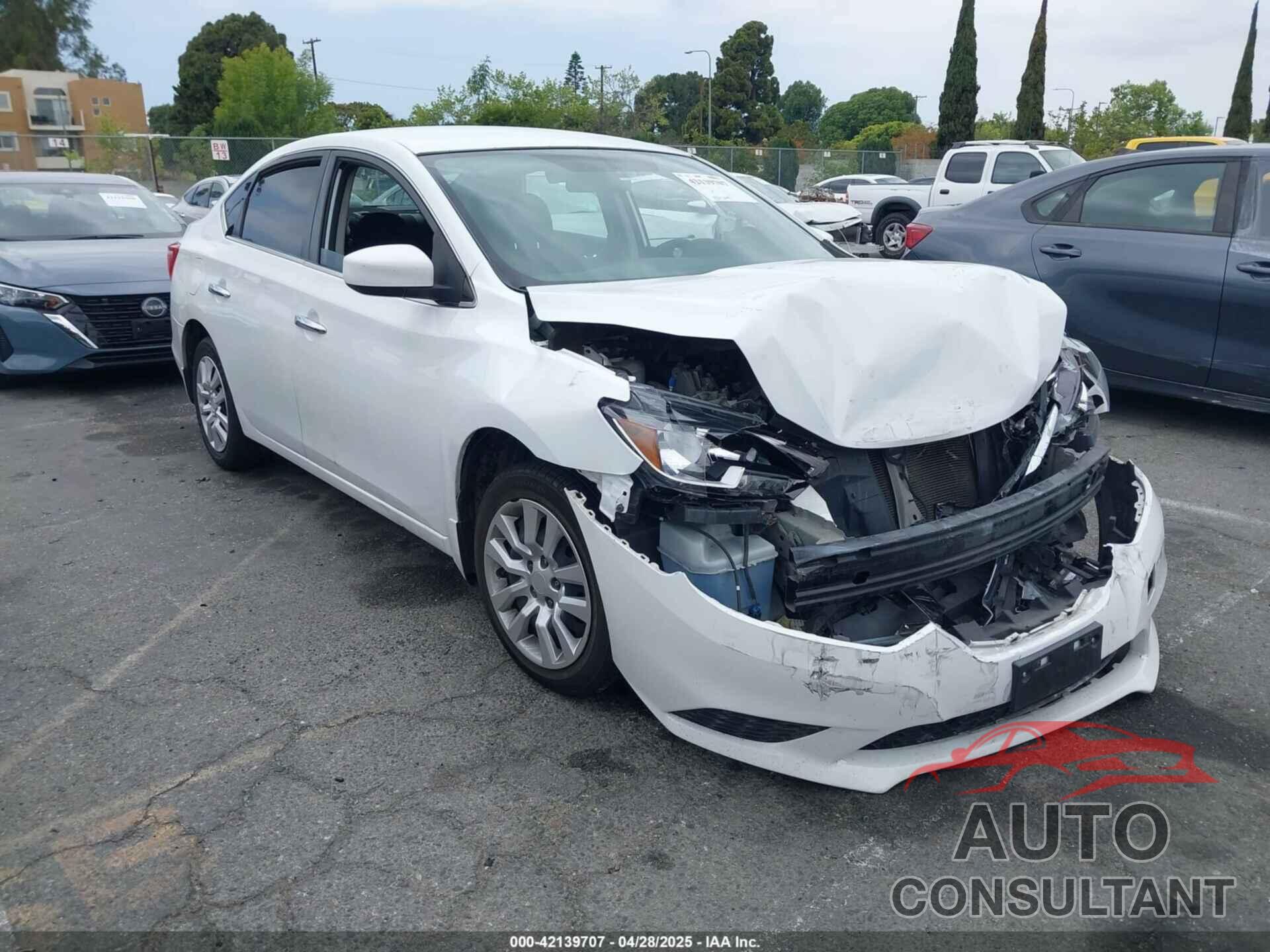 NISSAN SENTRA 2018 - 3N1AB7AP6JY336278