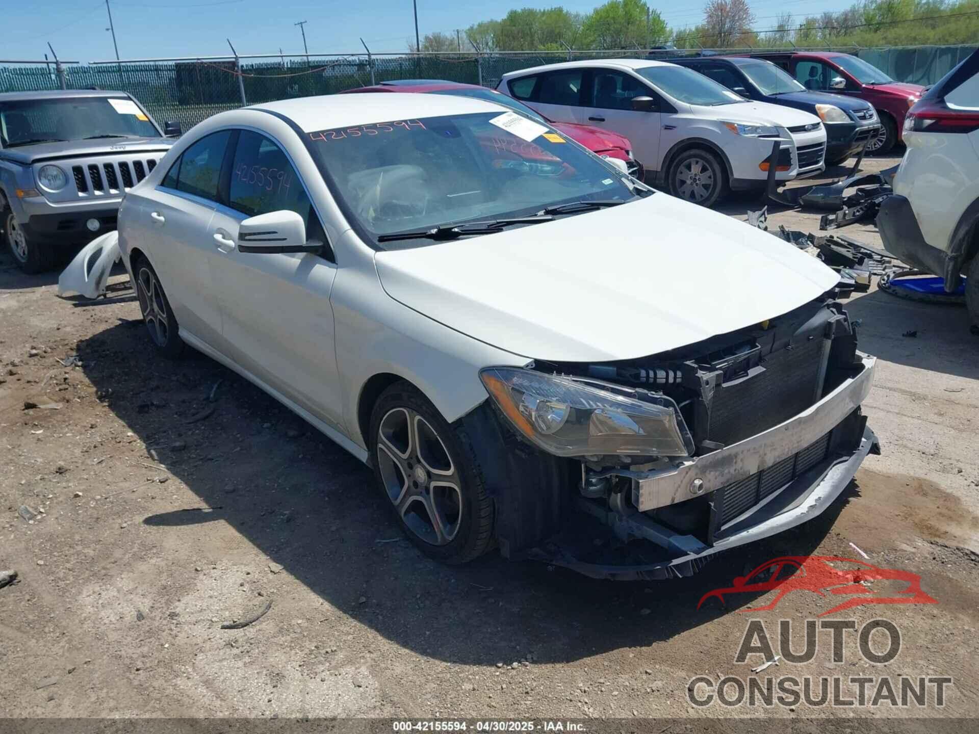 MERCEDES-BENZ CLA 250 2014 - WDDSJ4EB9EN039712