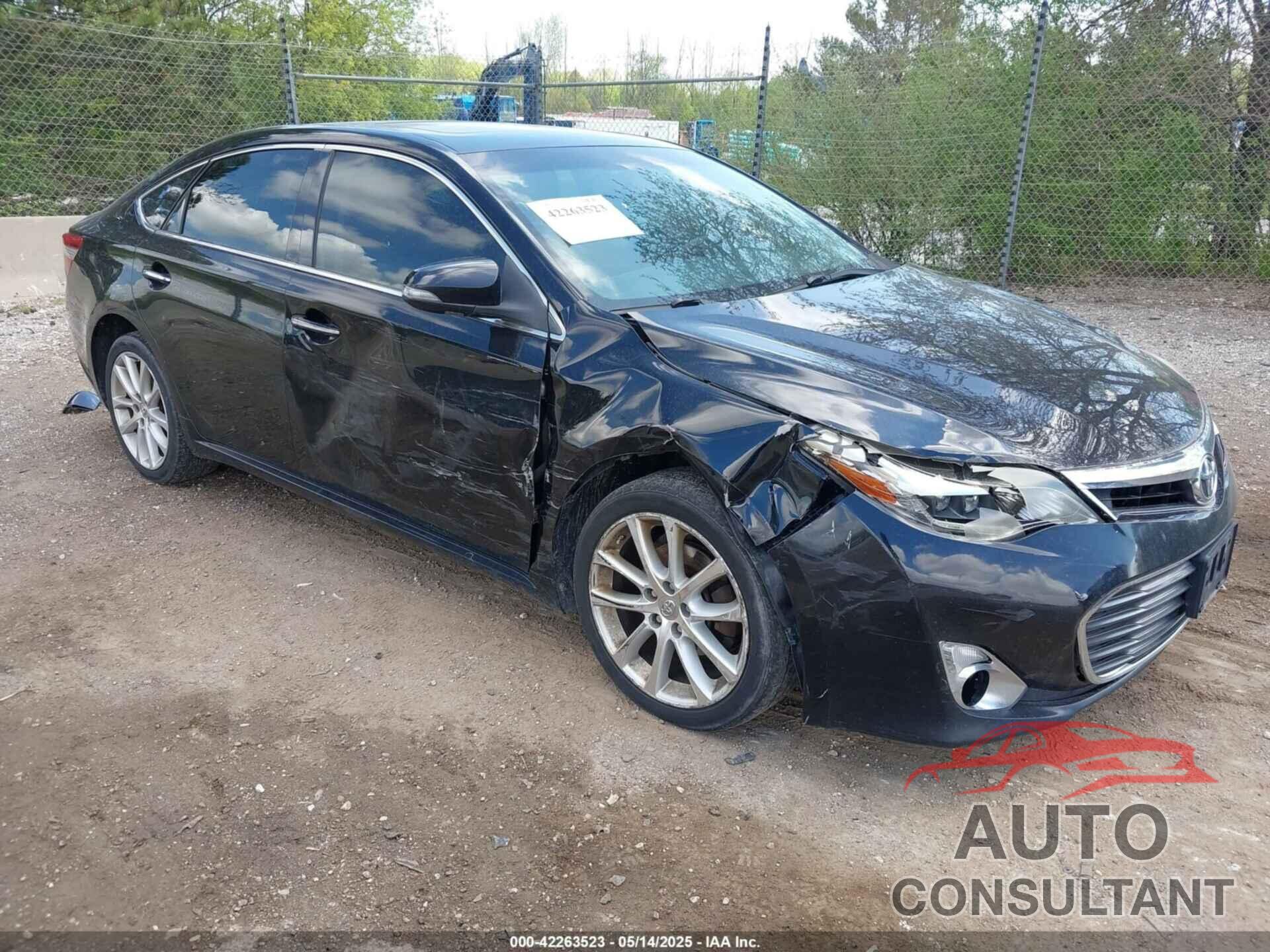 TOYOTA AVALON 2013 - 4T1BK1EB0DU037904