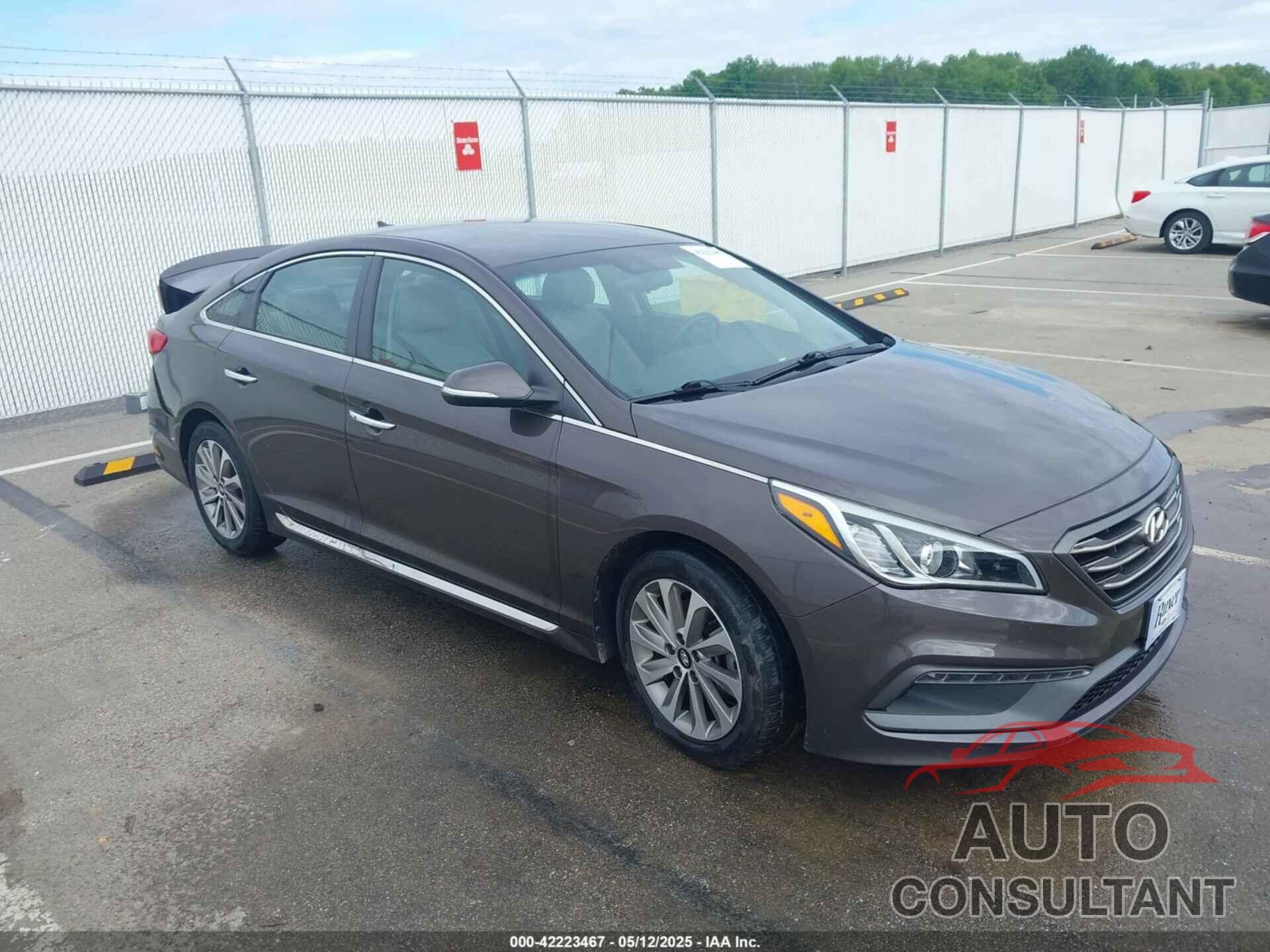HYUNDAI SONATA 2015 - 5NPE34AFXFH102652