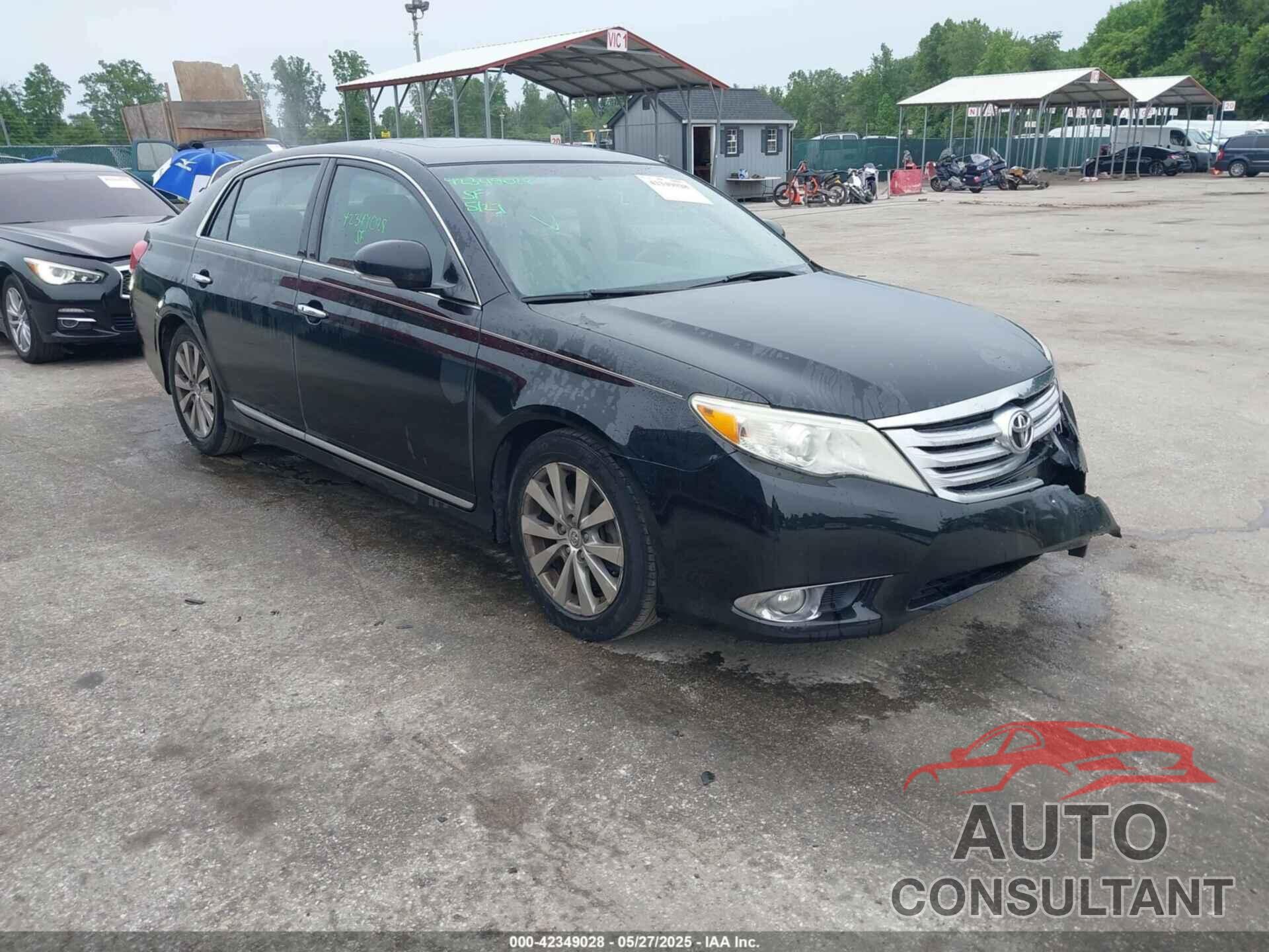 TOYOTA AVALON 2012 - 4T1BK3DBXCU444849
