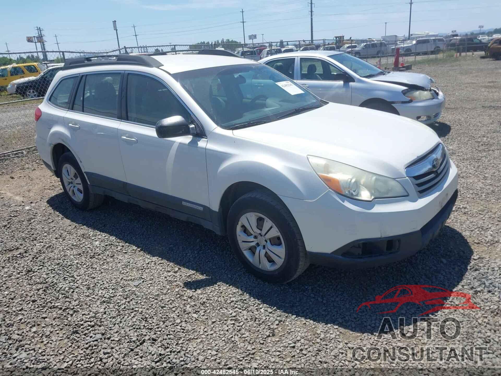 SUBARU OUTBACK 2010 - 4S4BRCAC1A3356879