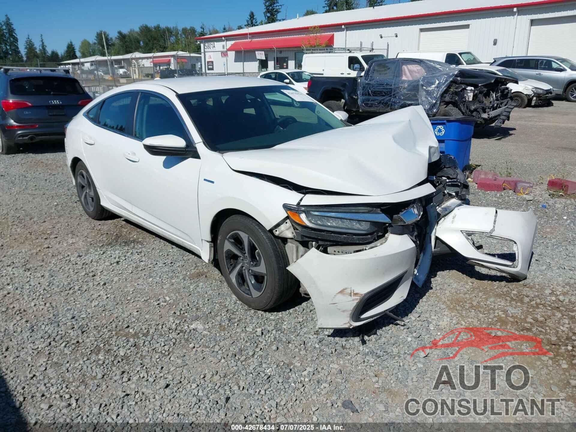 HONDA INSIGHT 2022 - 19XZE4F54NE007647