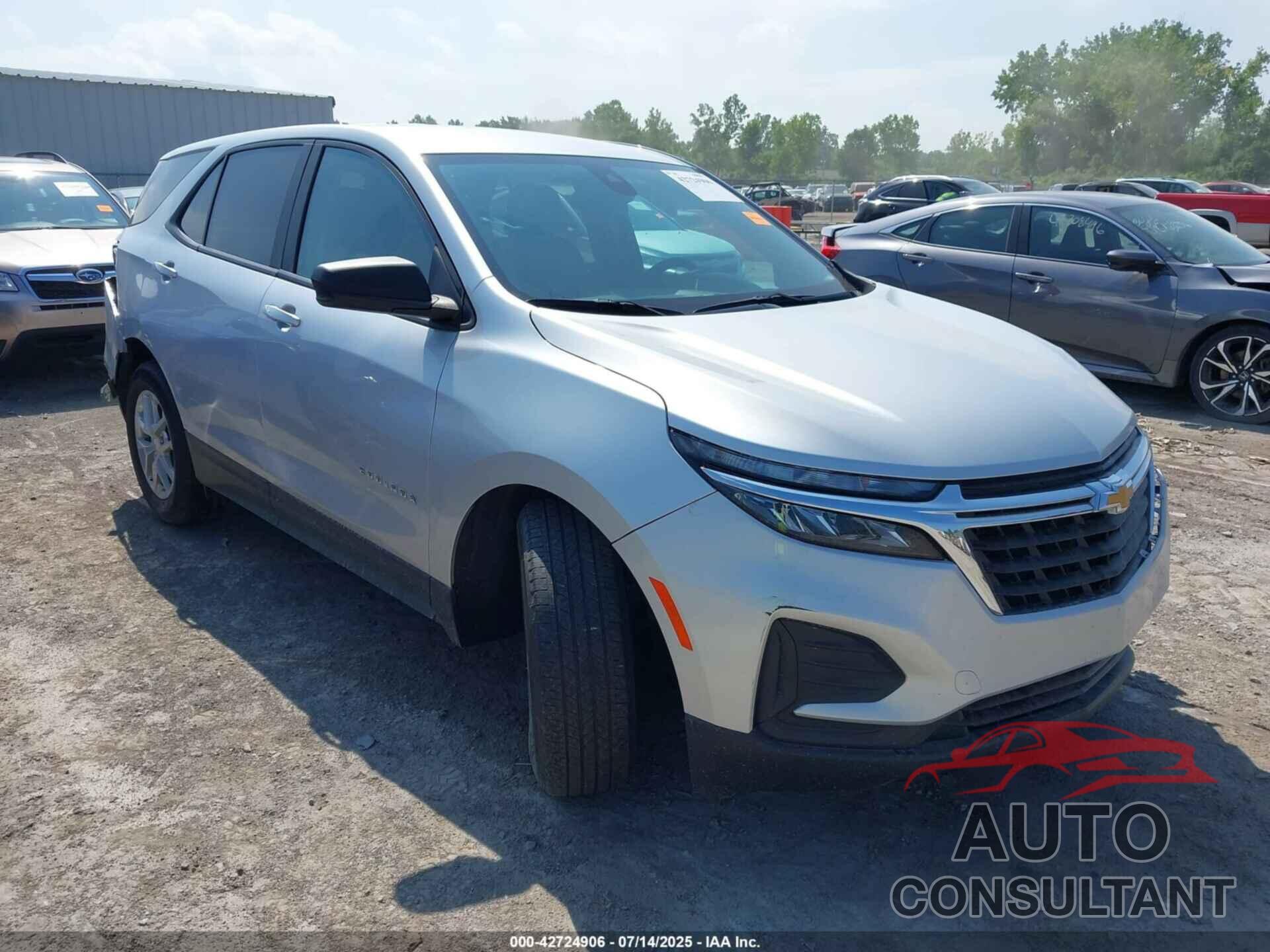 CHEVROLET EQUINOX 2022 - 3GNAXHEV7NS104916