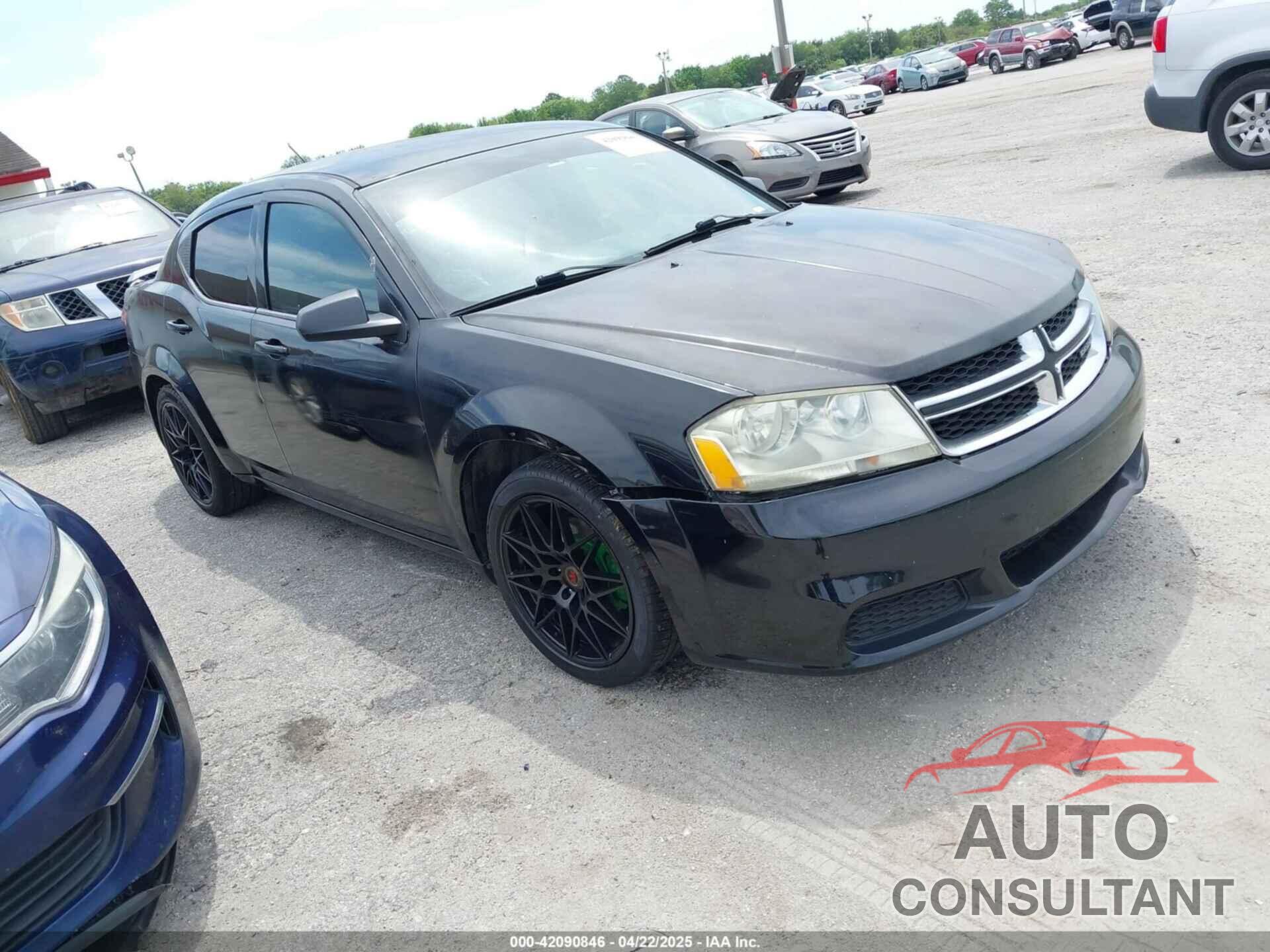 DODGE AVENGER 2011 - 1B3BD4FB8BN545285