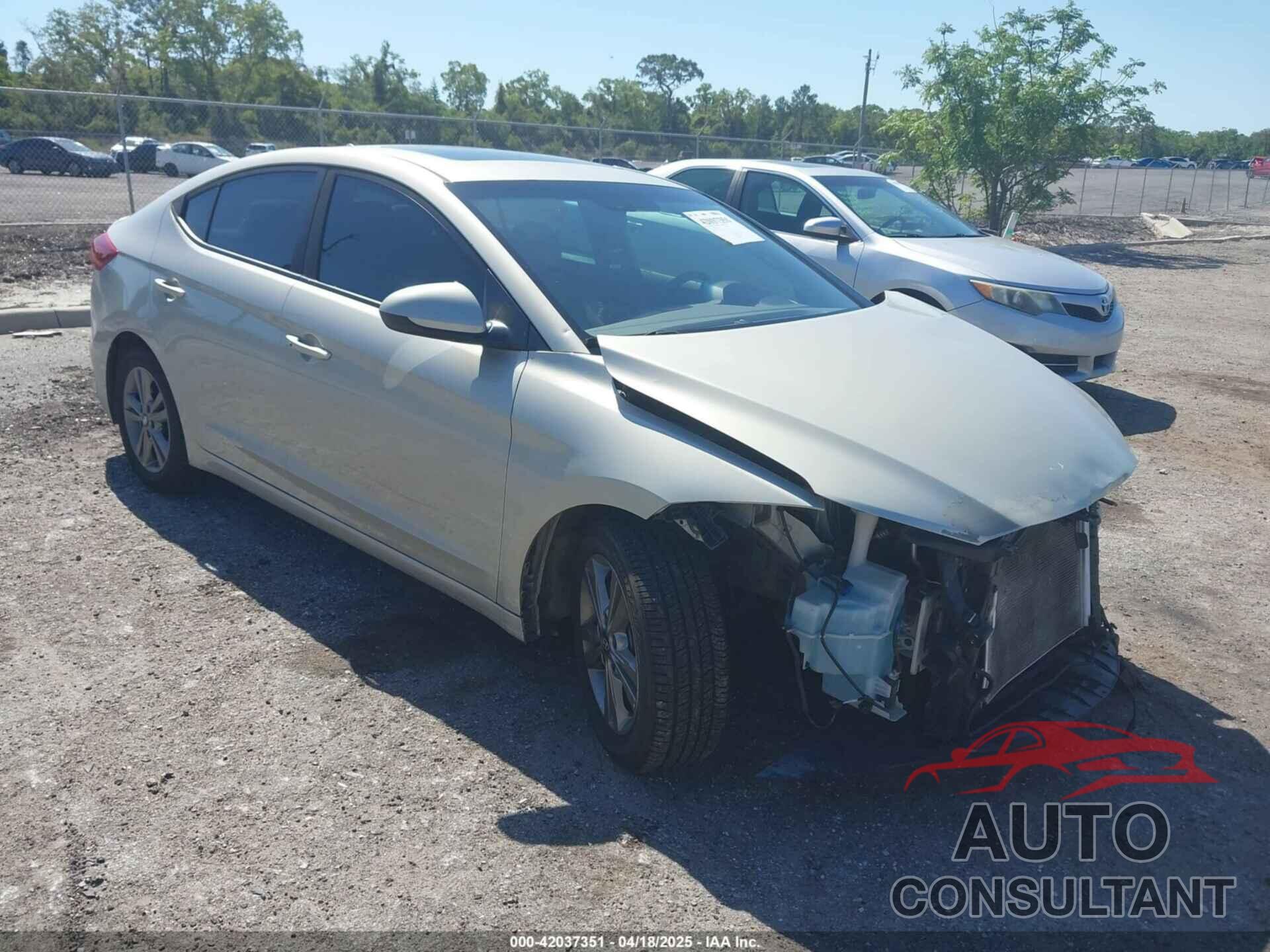 HYUNDAI ELANTRA 2018 - 5NPD84LF1JH256931