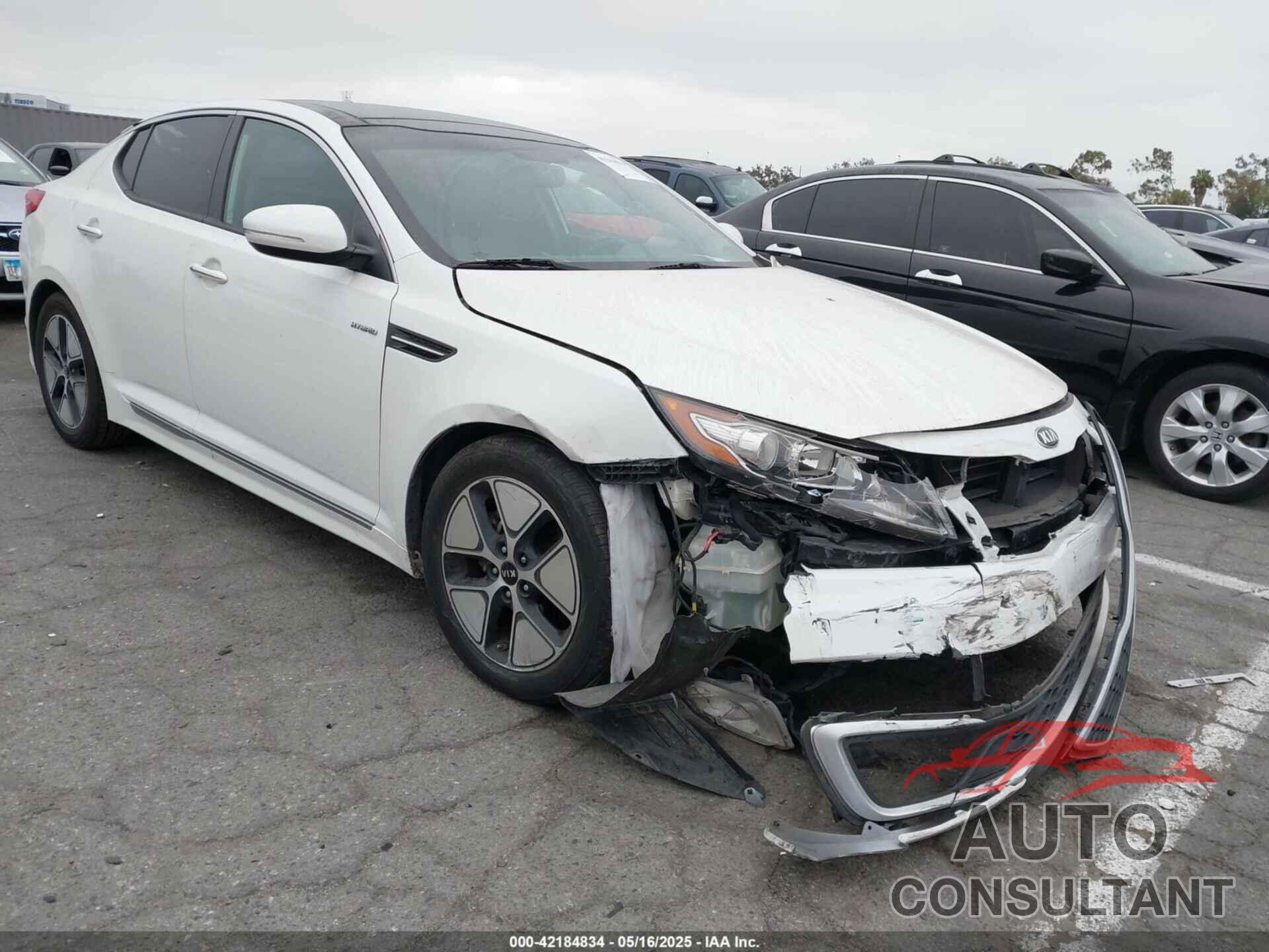 KIA OPTIMA HYBRID 2013 - KNAGM4AD2D5057785
