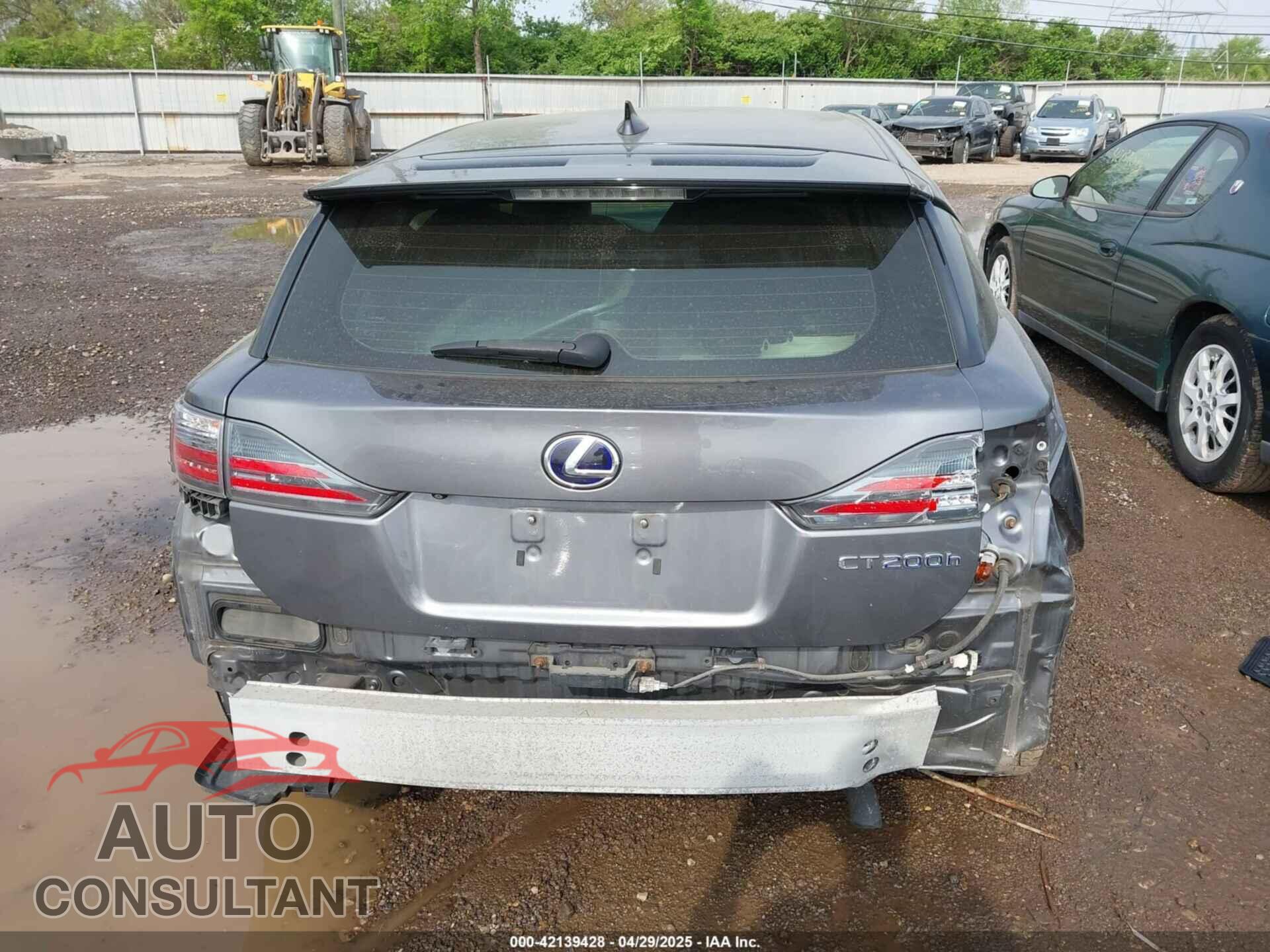 LEXUS CT 200H 2014 - JTHKD5BH4E2201617