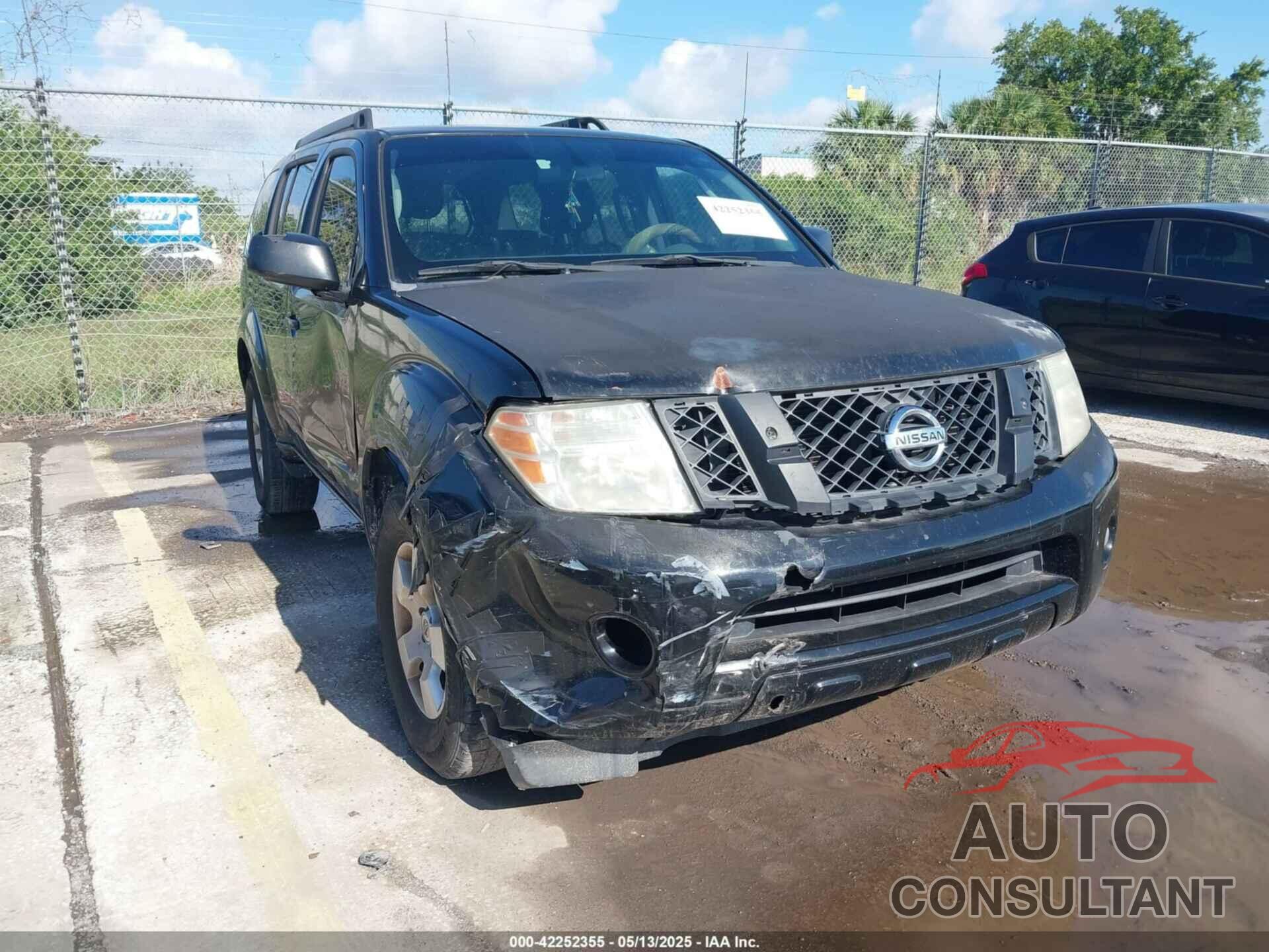 NISSAN PATHFINDER 2012 - 5N1AR1NN9CC637262