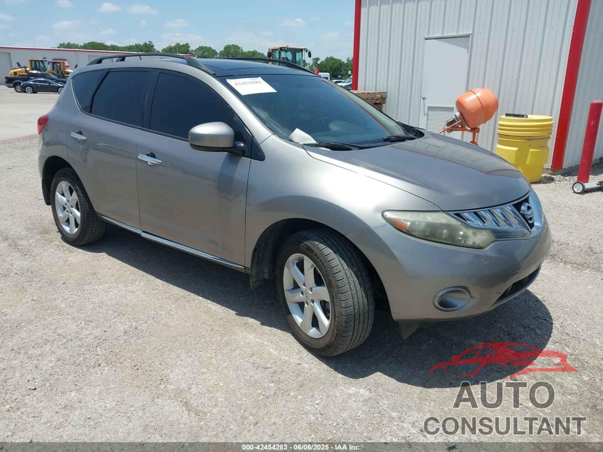 NISSAN MURANO 2009 - JN8AZ18U69W025703