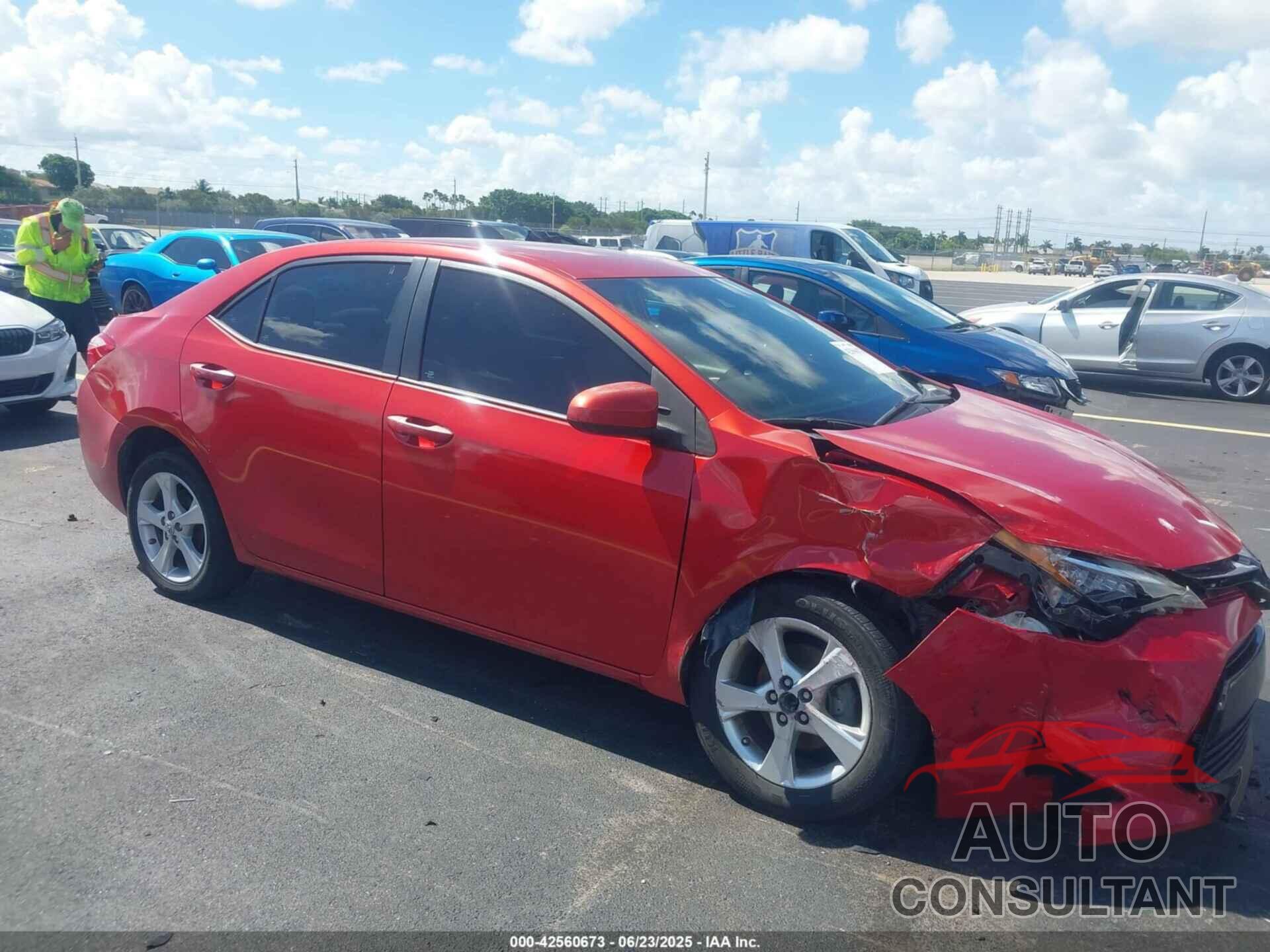 TOYOTA COROLLA 2017 - 5YFBURHE3HP667406