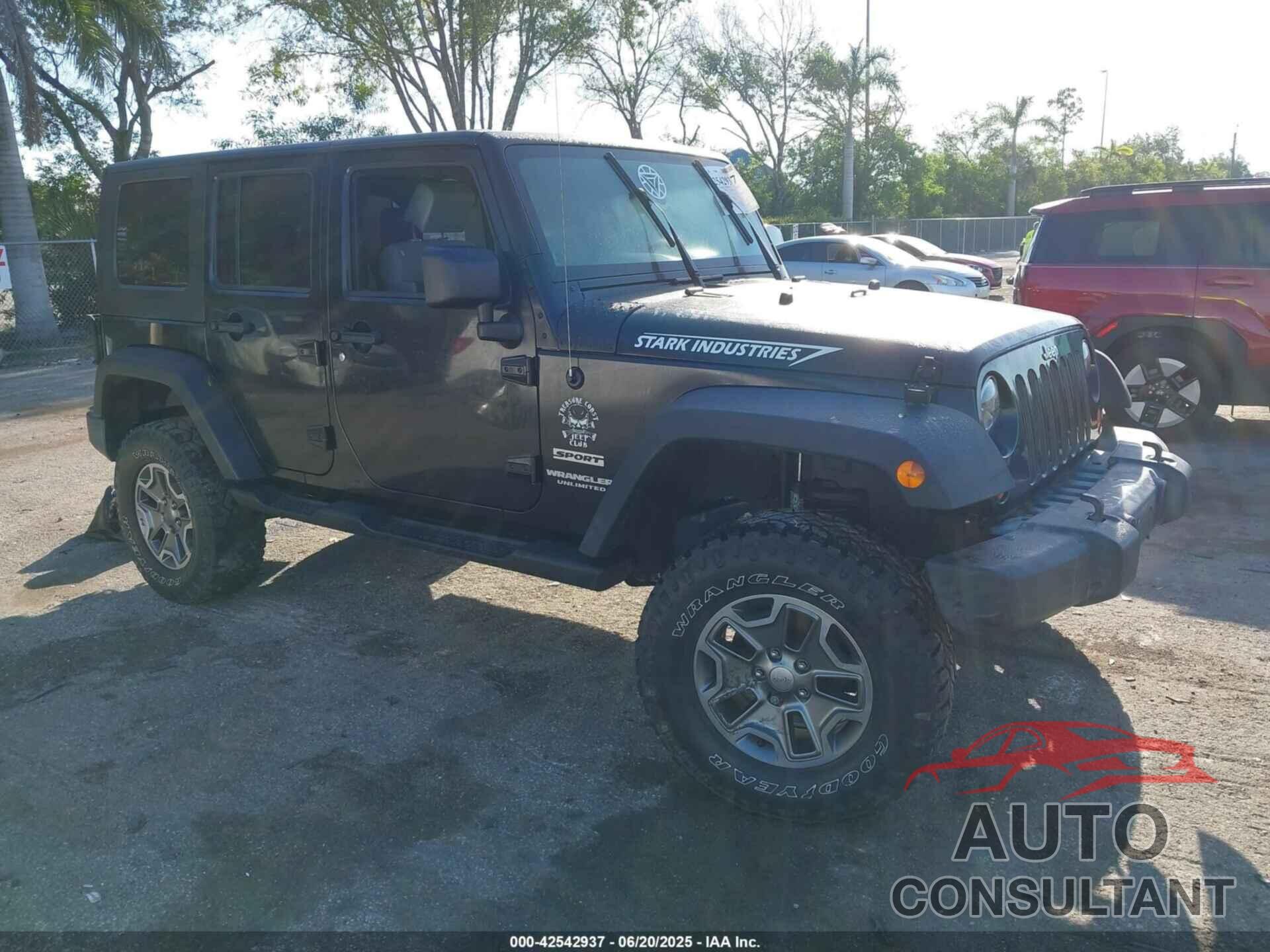JEEP WRANGLER UNLIMITED 2010 - 1J4HA3H15AL102368