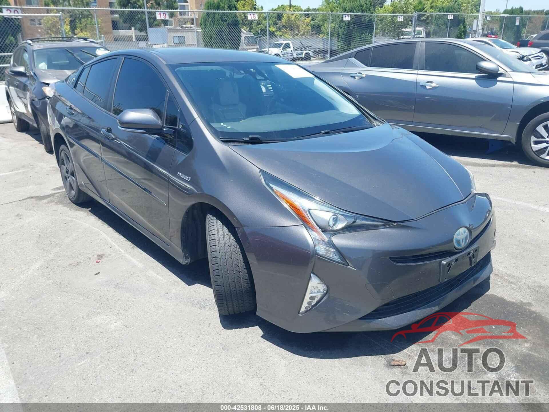 TOYOTA PRIUS 2017 - JTDKARFU1H3534154