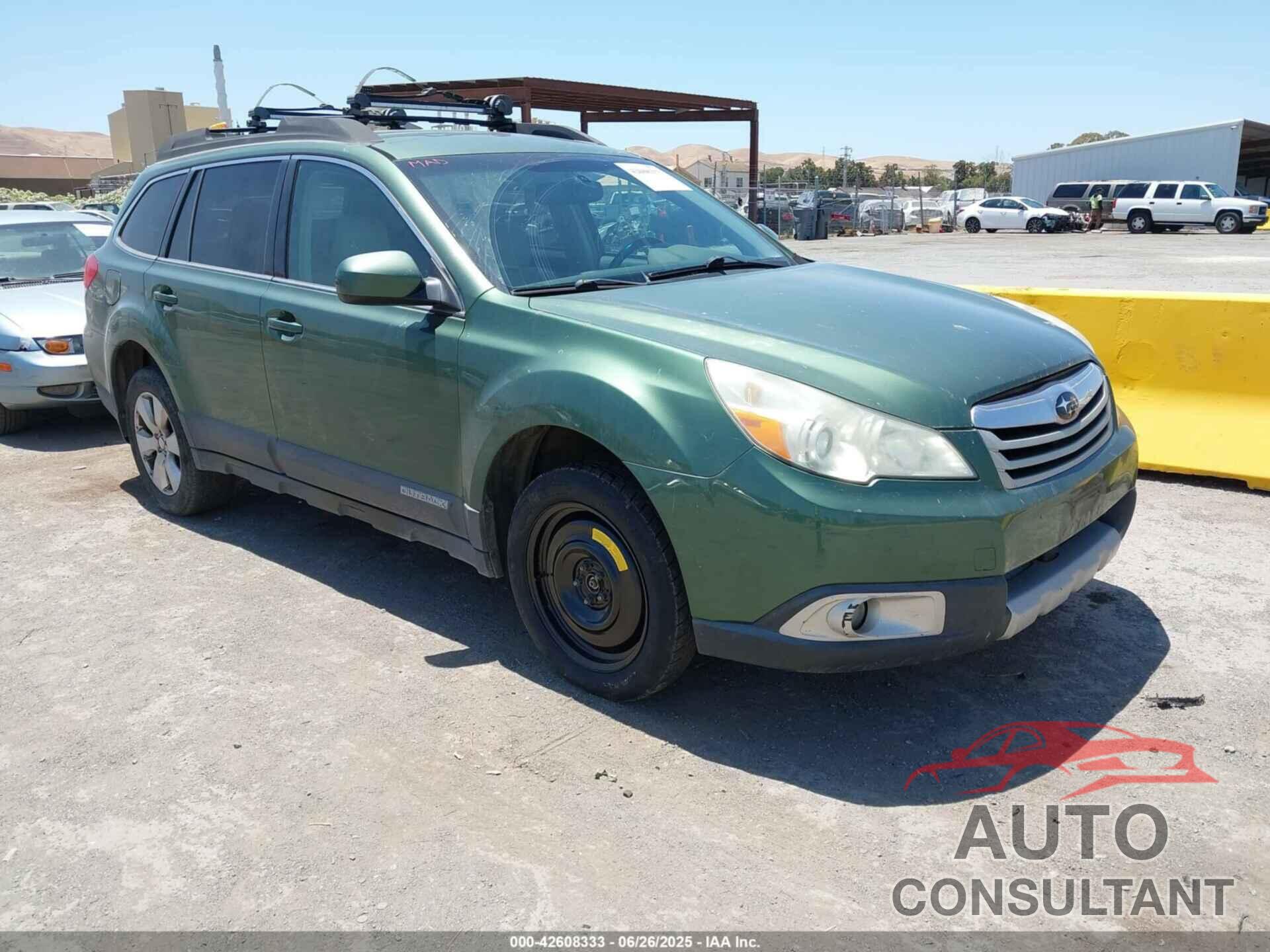 SUBARU OUTBACK 2010 - 4S4BRBJC6A3361344