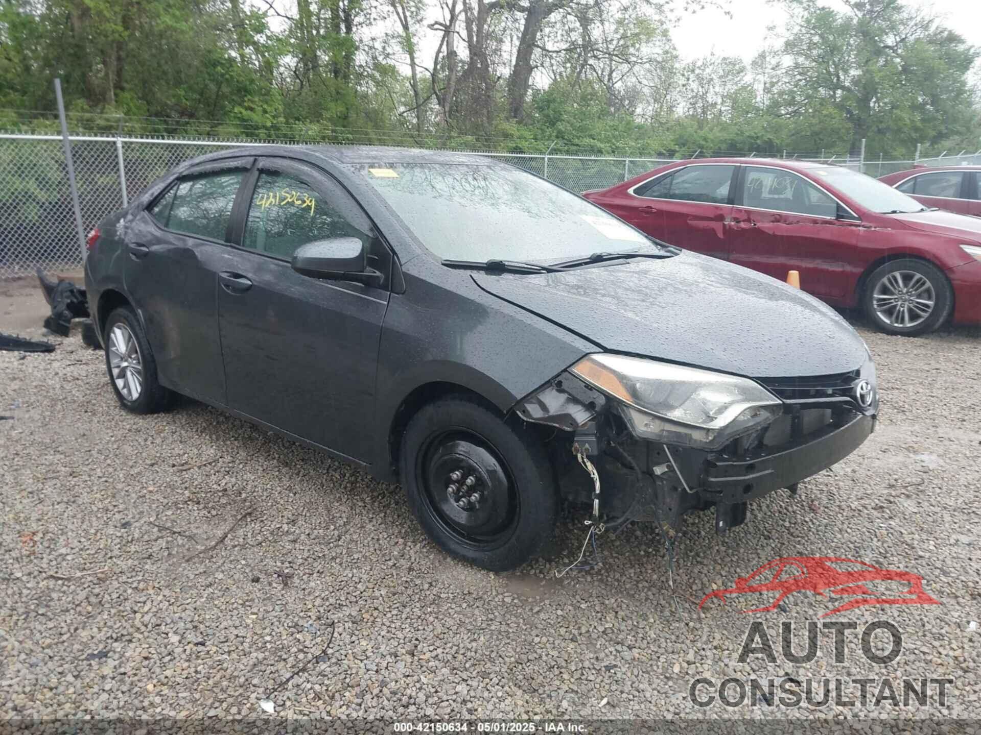 TOYOTA COROLLA 2014 - 2T1BURHE1EC053689
