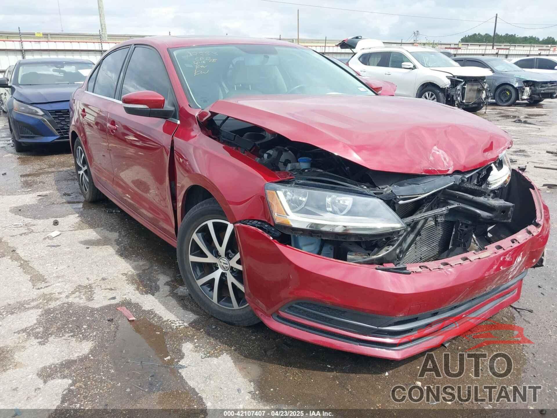VOLKSWAGEN JETTA 2017 - 3VWDB7AJ3HM201375
