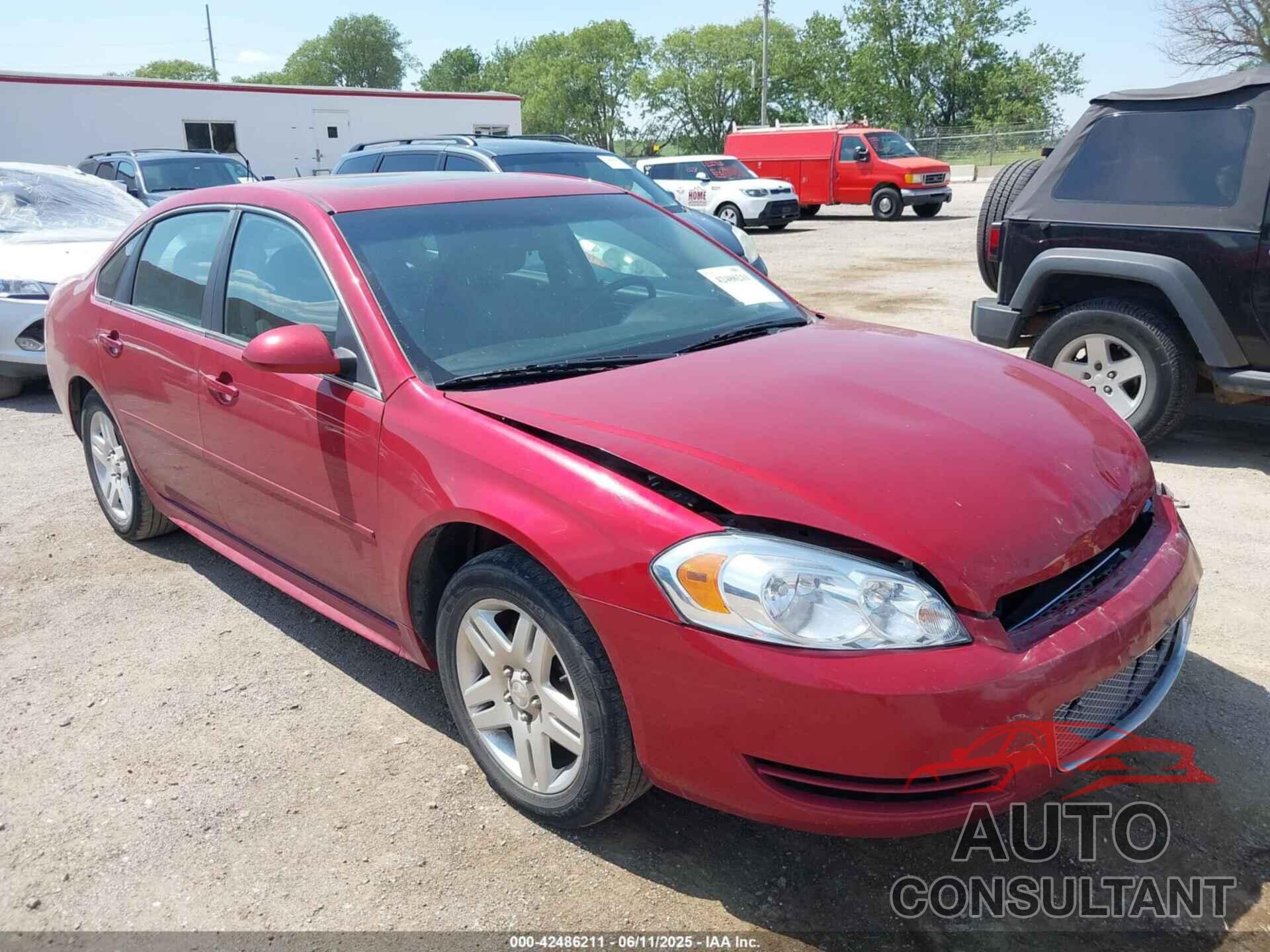 CHEVROLET IMPALA 2013 - 2G1WG5E32D1135571