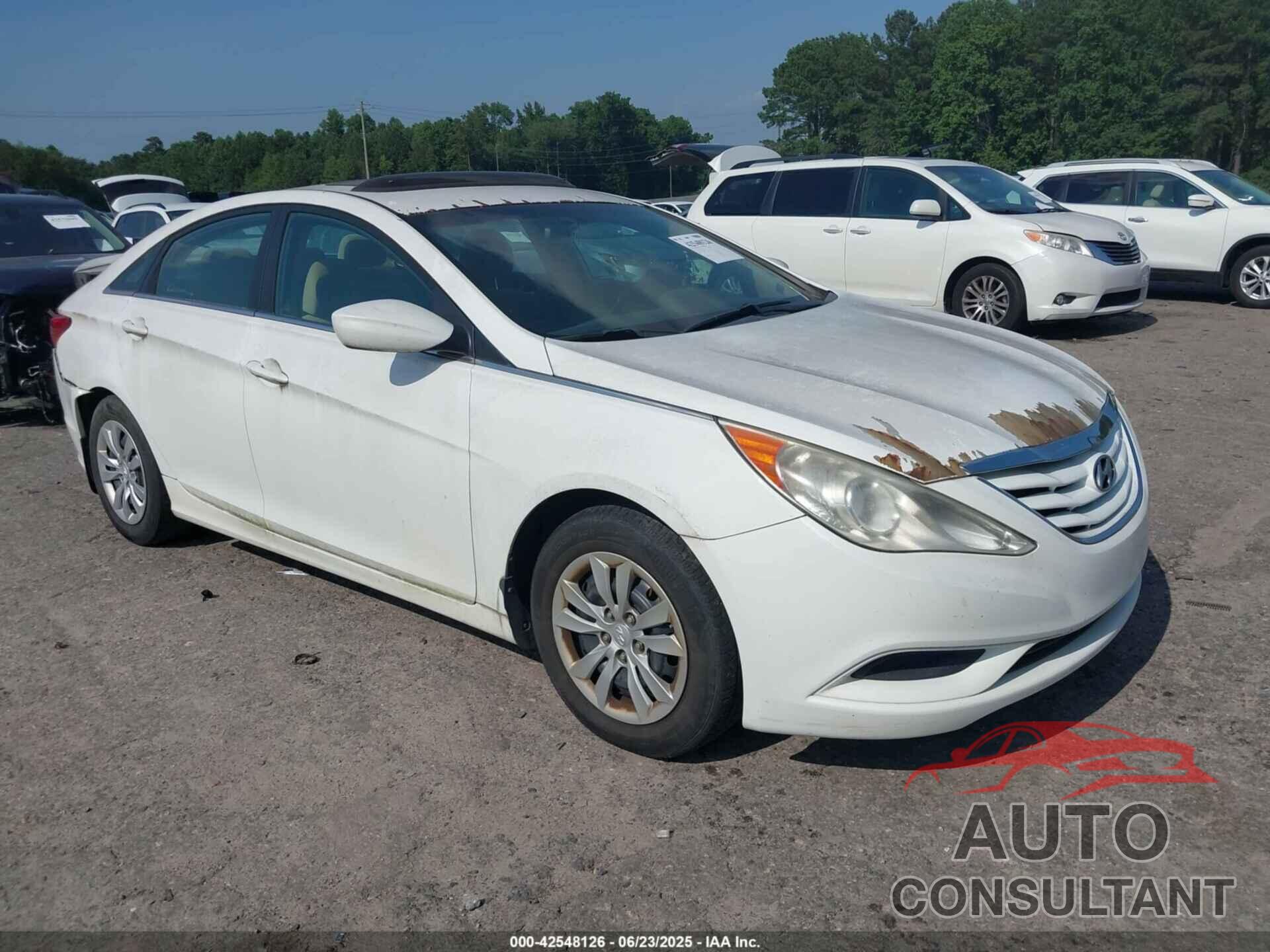 HYUNDAI SONATA 2011 - 5NPEB4AC9BH241318