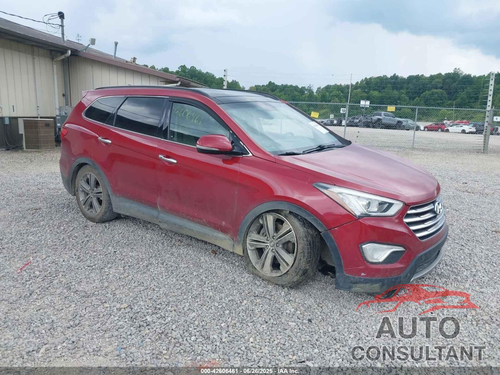 HYUNDAI SANTA FE 2014 - KM8SR4HF6EU081581