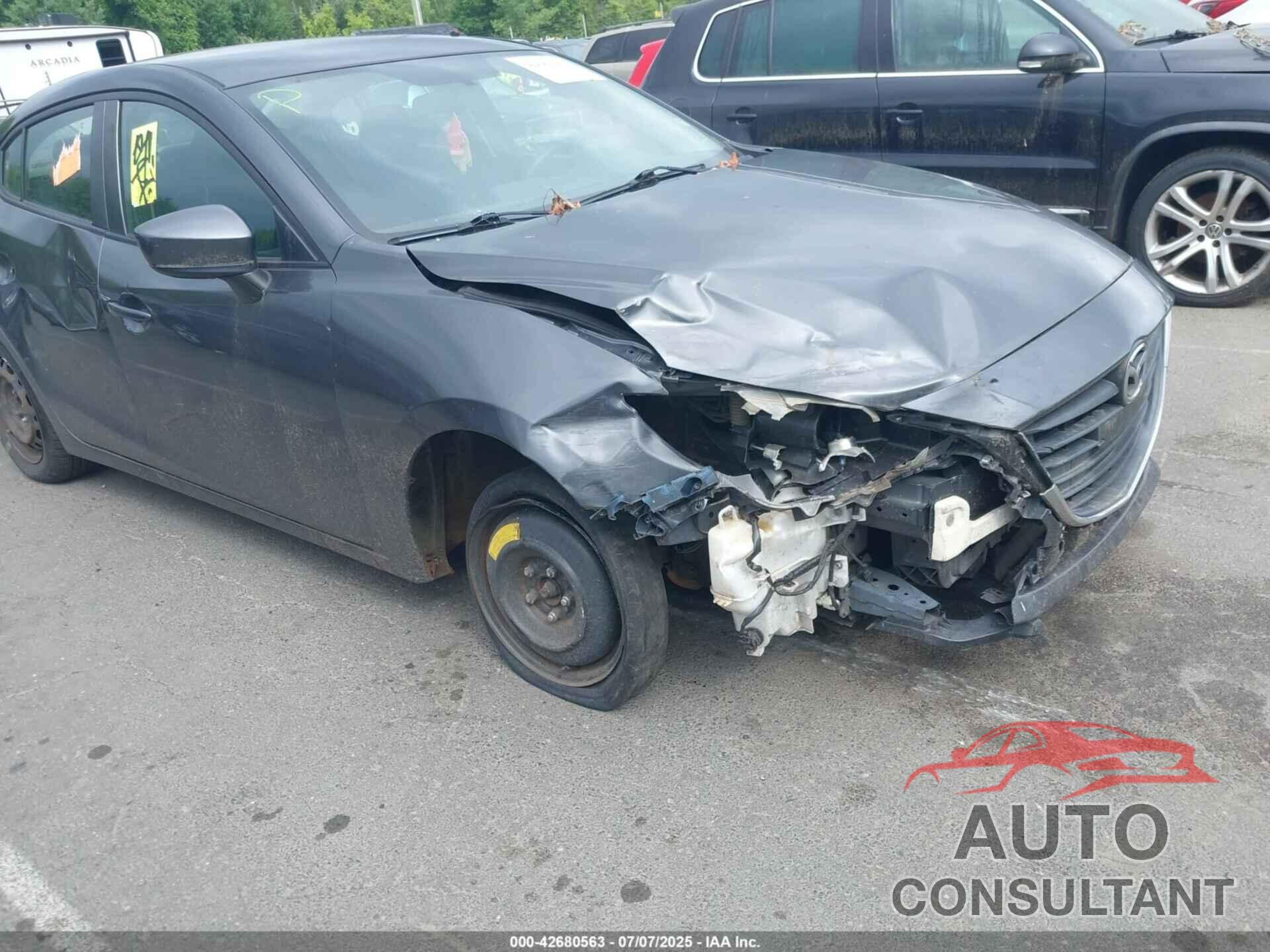 MAZDA MAZDA3 2014 - JM1BM1U70E1196033
