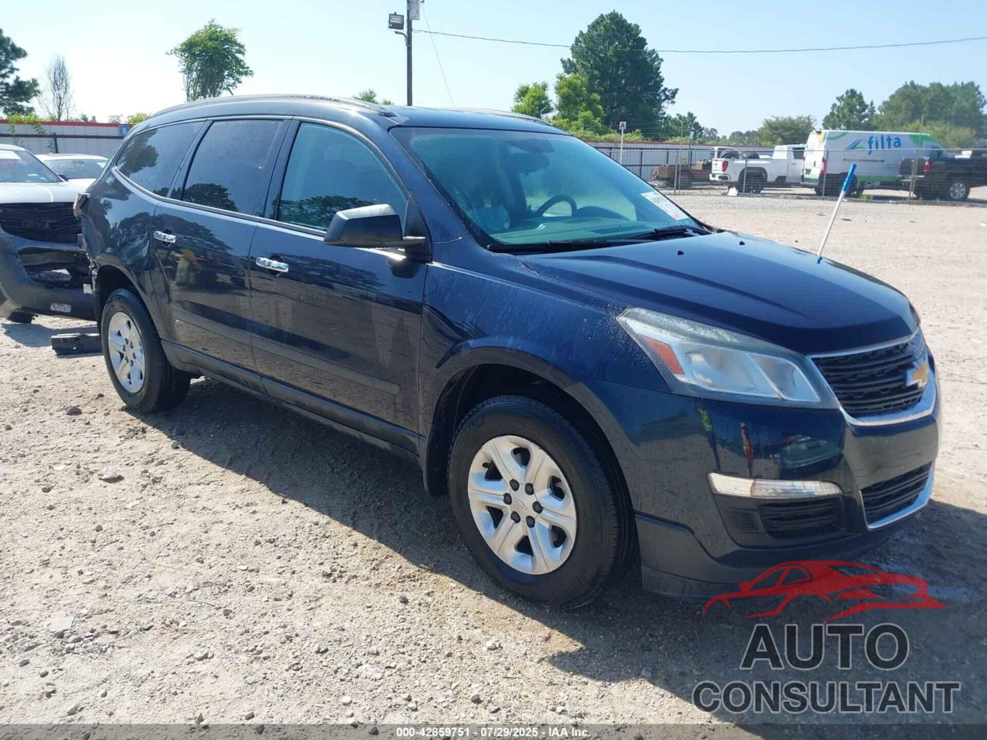 CHEVROLET TRAVERSE 2015 - 1GNKRFED2FJ317253