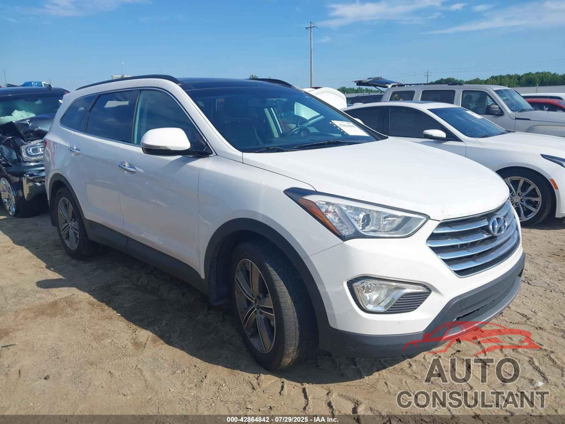 HYUNDAI SANTA FE 2014 - KM8SRDHF1EU077003