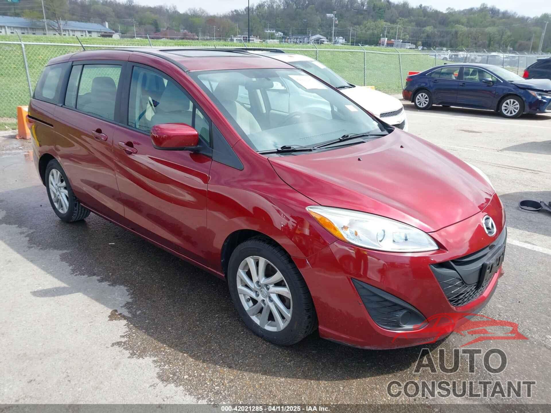 MAZDA MAZDA5 2012 - JM1CW2BL9C0107471