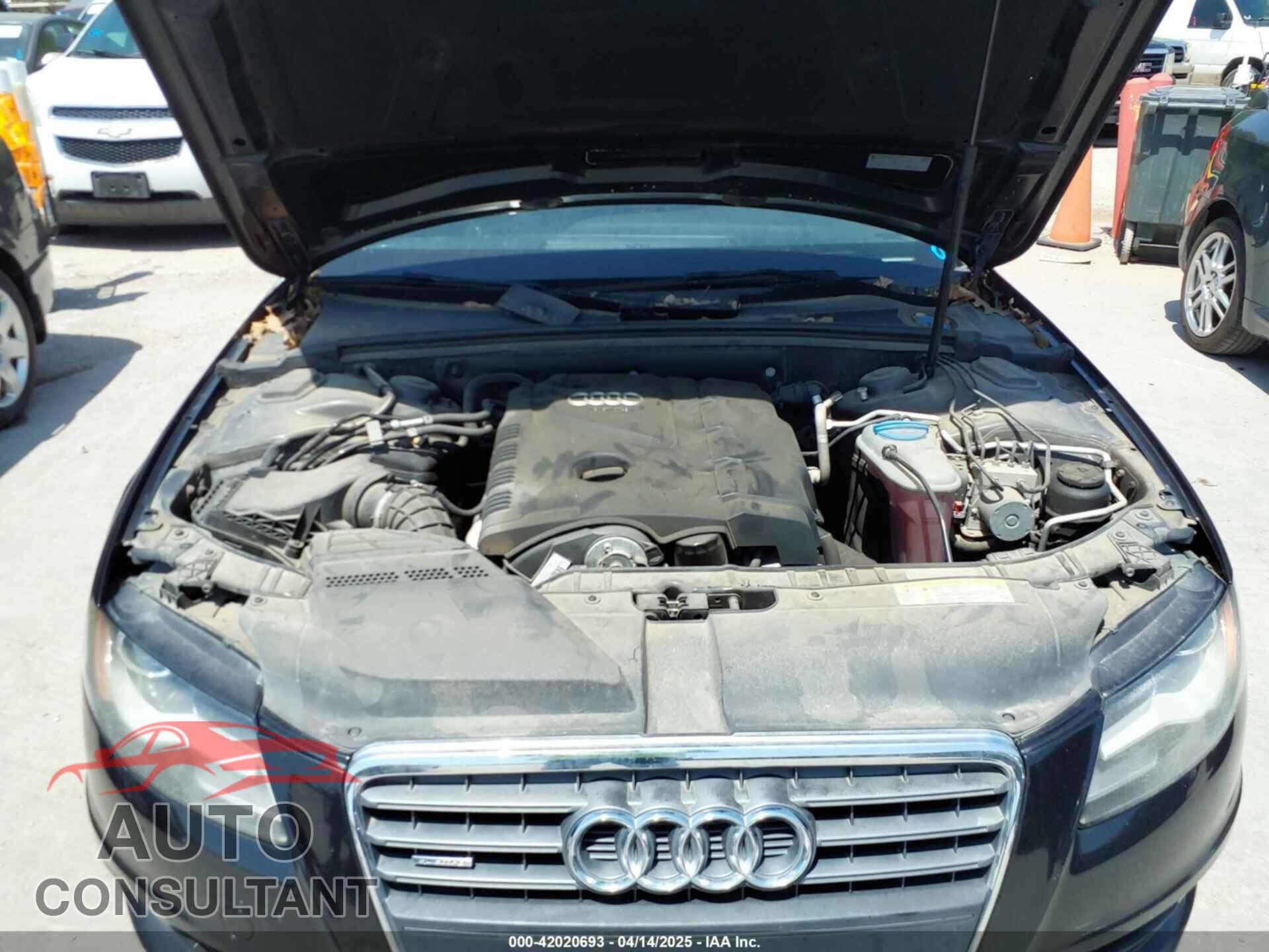 AUDI A4 2012 - WAUKFBFL3CN002477
