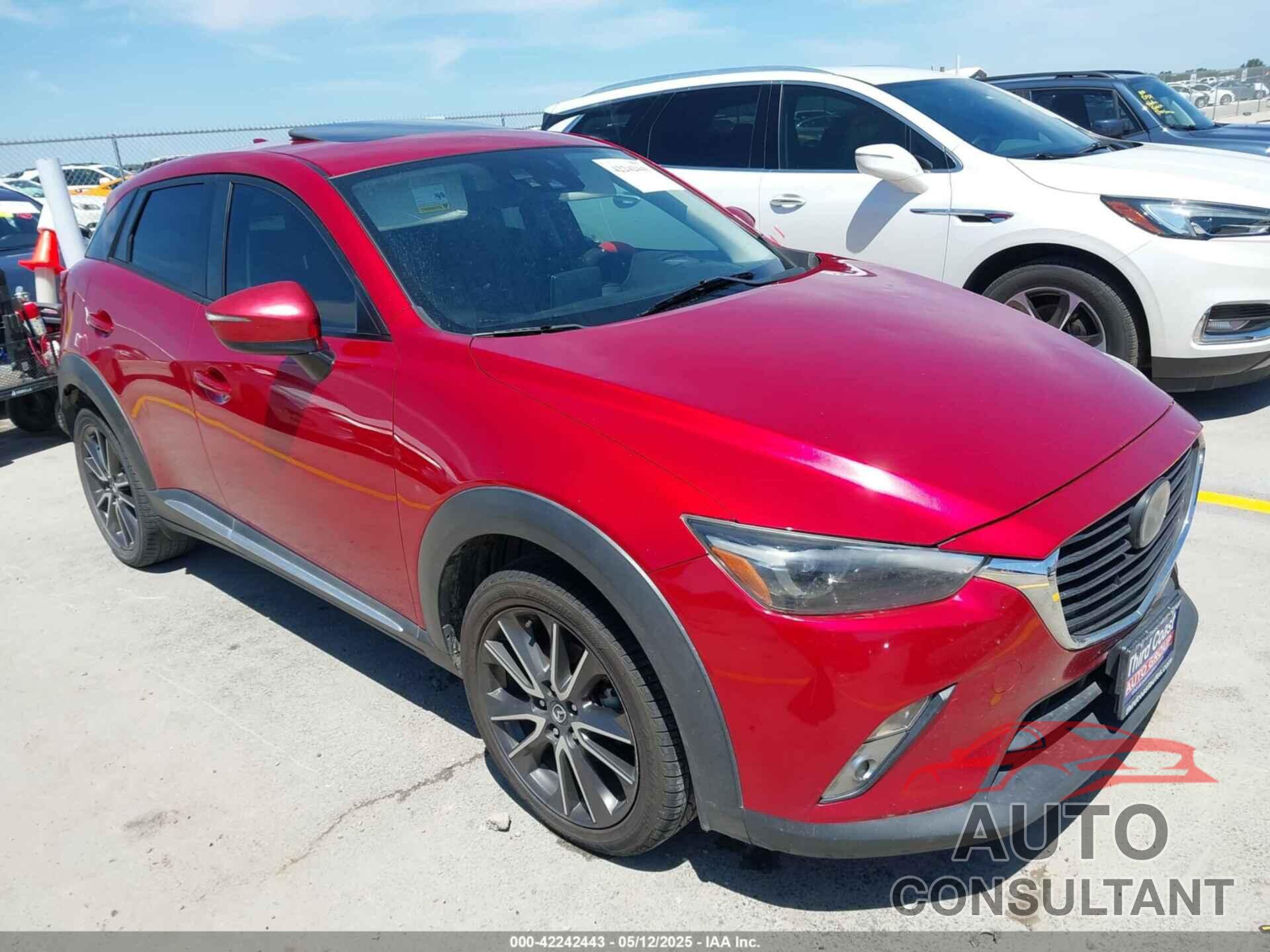 MAZDA CX-3 2017 - JM1DKDD75H0162468