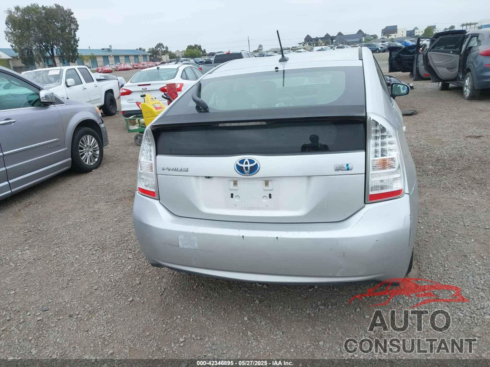 TOYOTA PRIUS 2010 - JTDKN3DU6A1299689