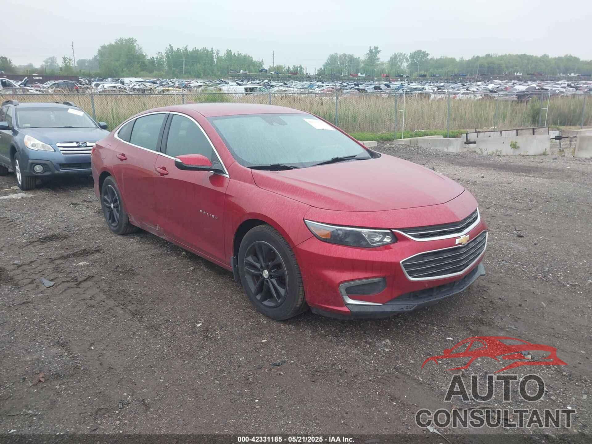 CHEVROLET MALIBU 2016 - 1G1ZE5ST4GF222974