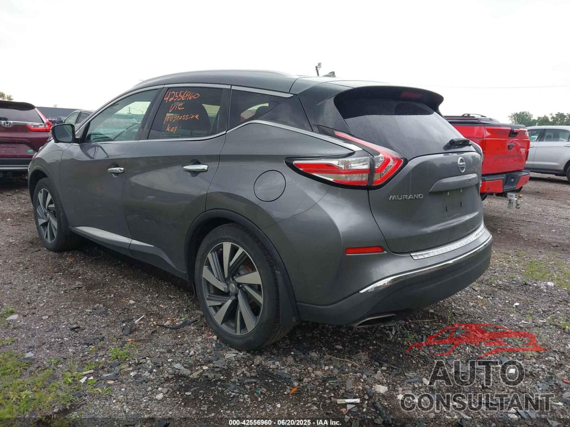 NISSAN MURANO 2015 - 5N1AZ2MH3FN203669